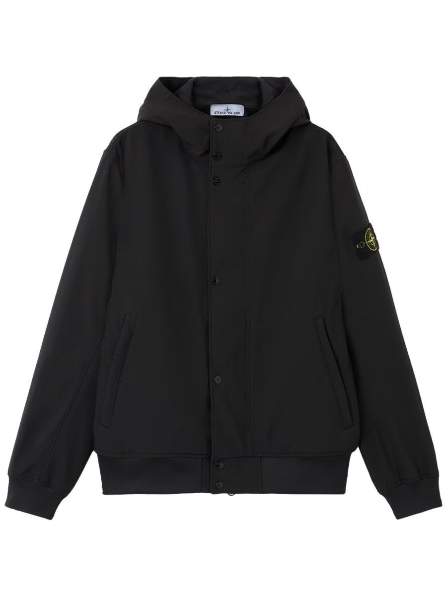 Stone Island STONE ISLAND HOODED PARKA - BLACK Size US S / EU 44-46 / 1 - 1 Thumbnail
