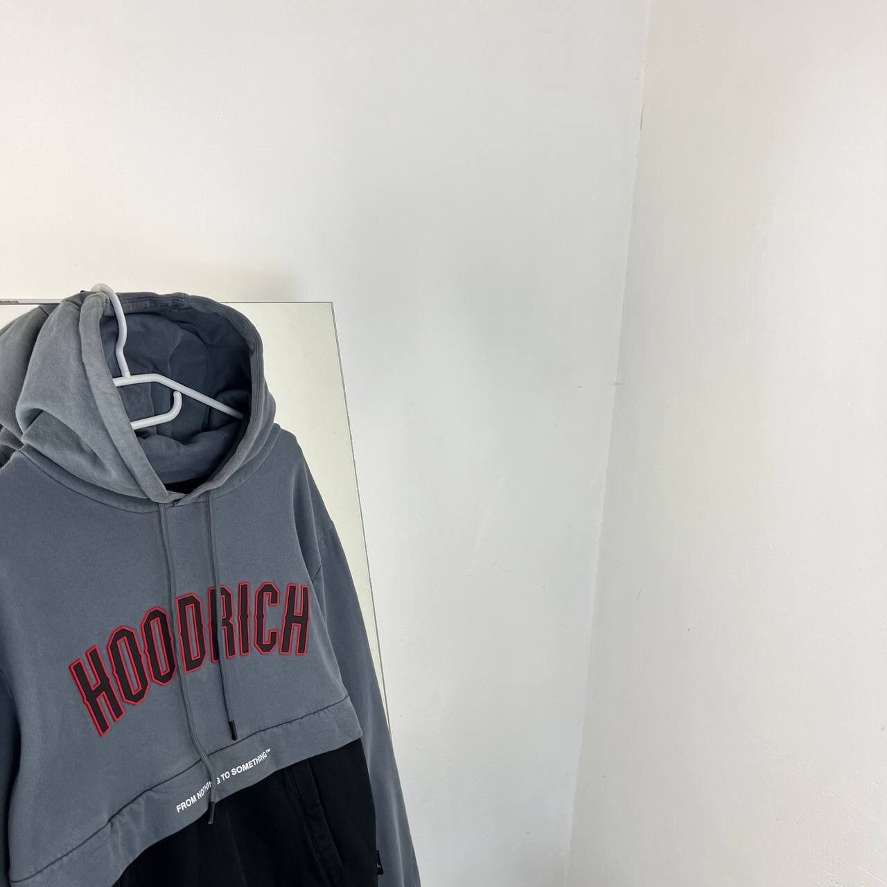 Japanese Brand Hoodie Hoodrich Y2K Style Drill Black Big Print Size US M / EU 48-50 / 2 - 3 Thumbnail