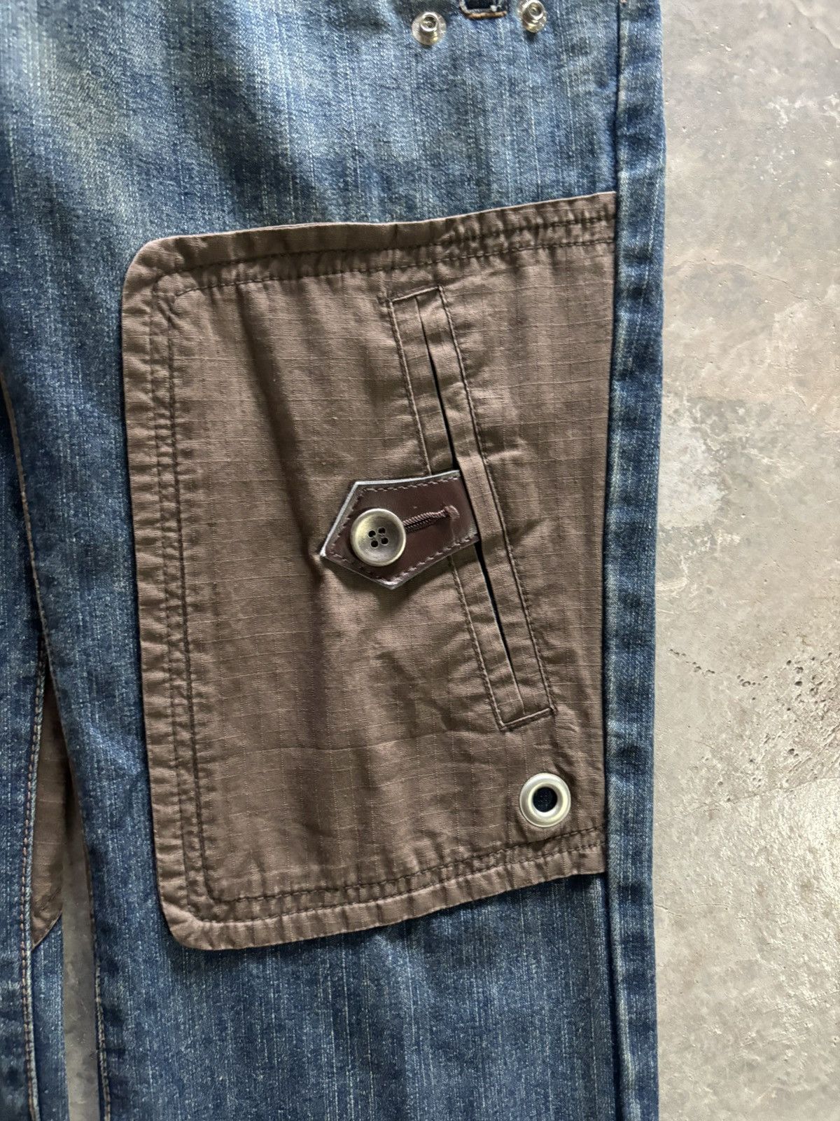 PPFM PPFM hybrid style cargo pocket tactical punk japanese grunge Size US 30 / EU 46 - 13 Thumbnail