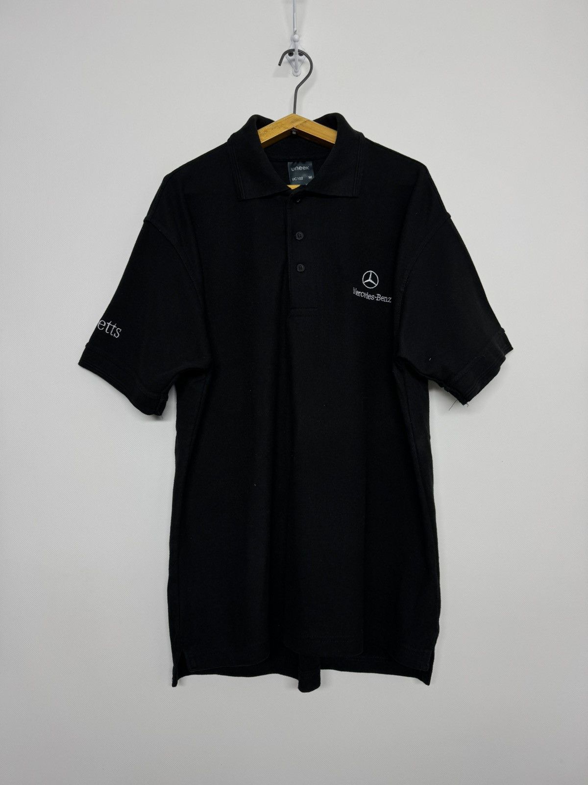 Mercedes-Benz Vintage Y2k Mercedes Bens Polo T-Shirt 00’s Size US M / EU 48-50 / 2 - 3 Thumbnail