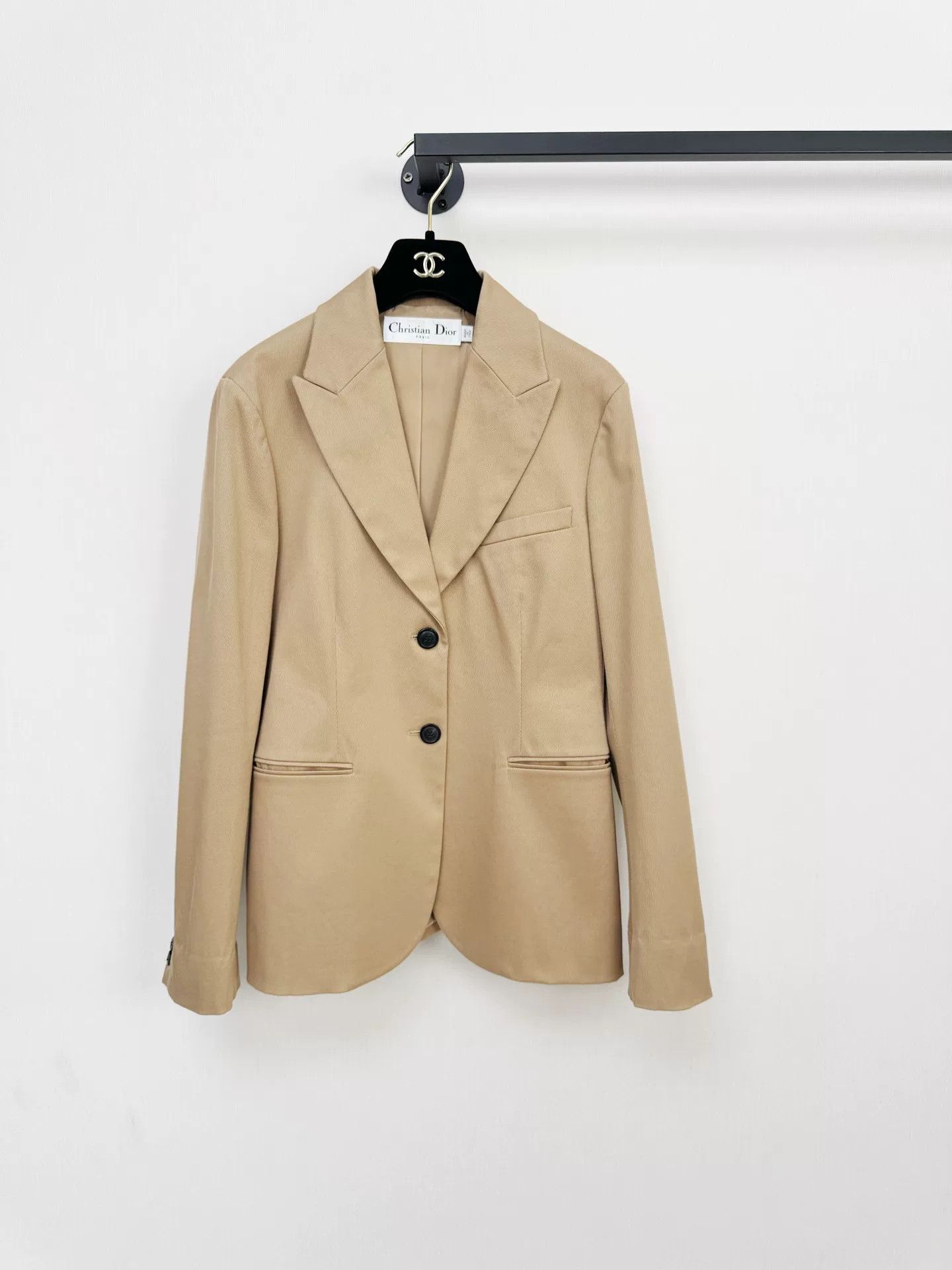 Dior Dior Camel Women's Blazer Size 38 Size S / US 4 / IT 40 - 1 Thumbnail