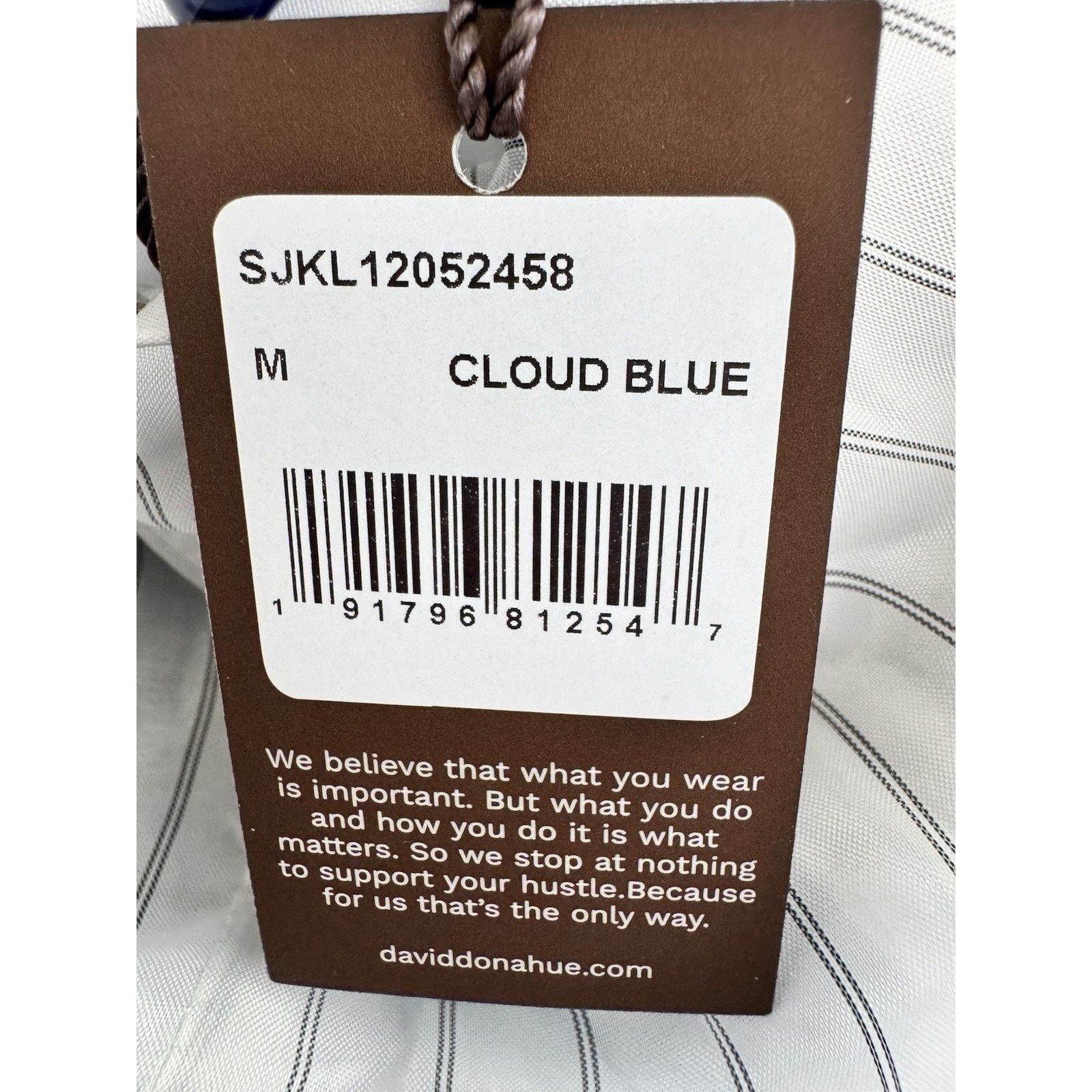 David Donahue DAVID DONAHUE Suede Jacket Unreleased Medium Cloud Blue Size US M / EU 48-50 / 2 - 6 Thumbnail