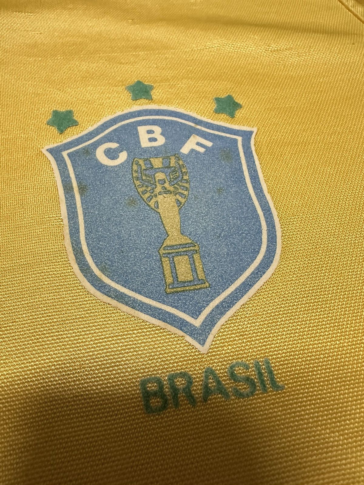 Vintage Vtg 80s Brazil national team jersey Size US M / EU 48-50 / 2 - 5 Thumbnail