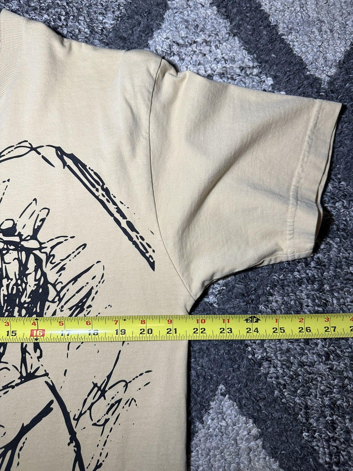 Pleasures × Travis Scott Pleasures x Don Toliver Scribble tee Size US L / EU 52-54 / 3 - 4 Thumbnail