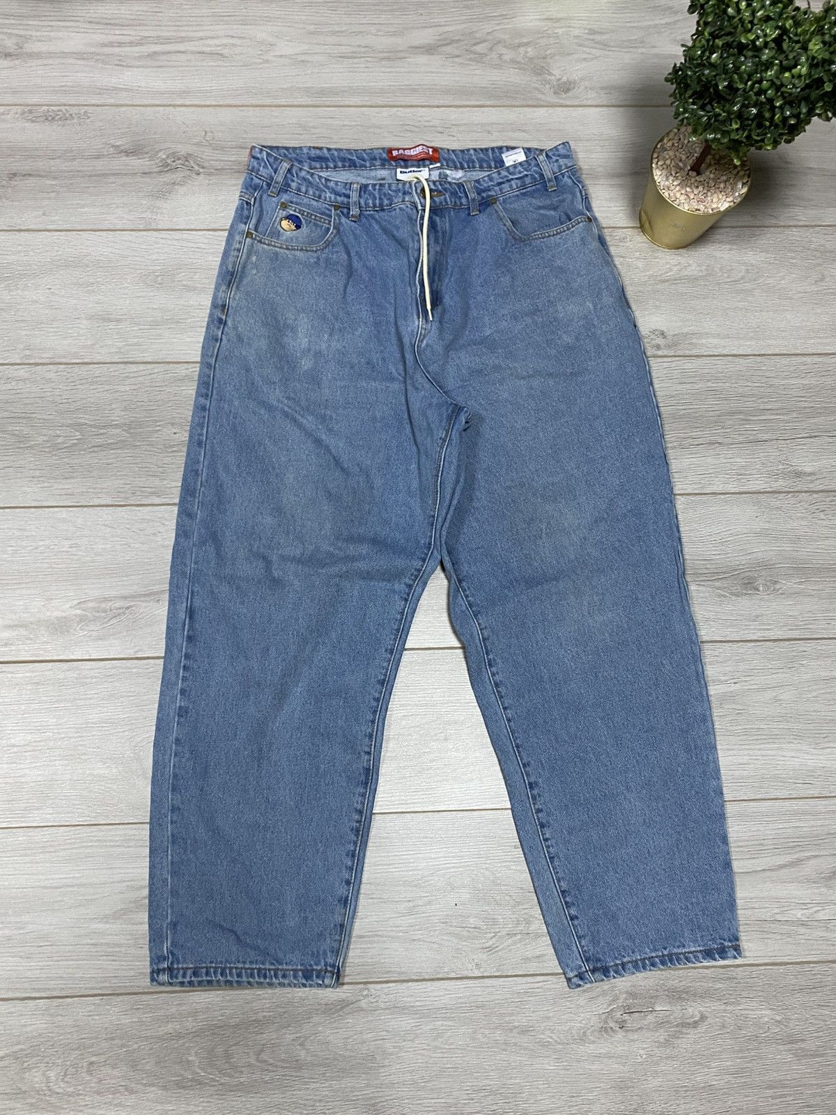 Vintage butter baggiest Wide jeans skate y2k Size US 34 / EU 50 - 1 Thumbnail