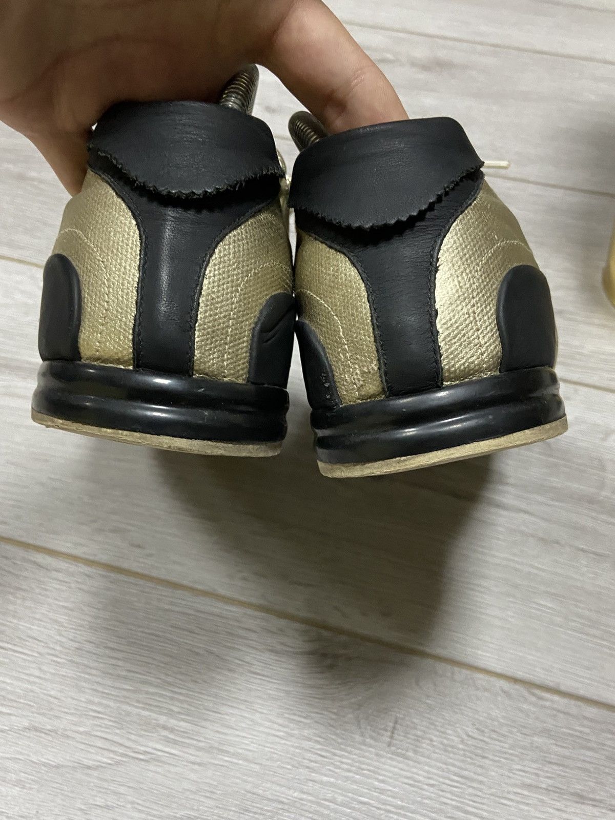 Adidas Y-3 Yohji vintage leather gold boxers trainers sneakers Size US 8.5 / EU 41-42 - 7 Thumbnail