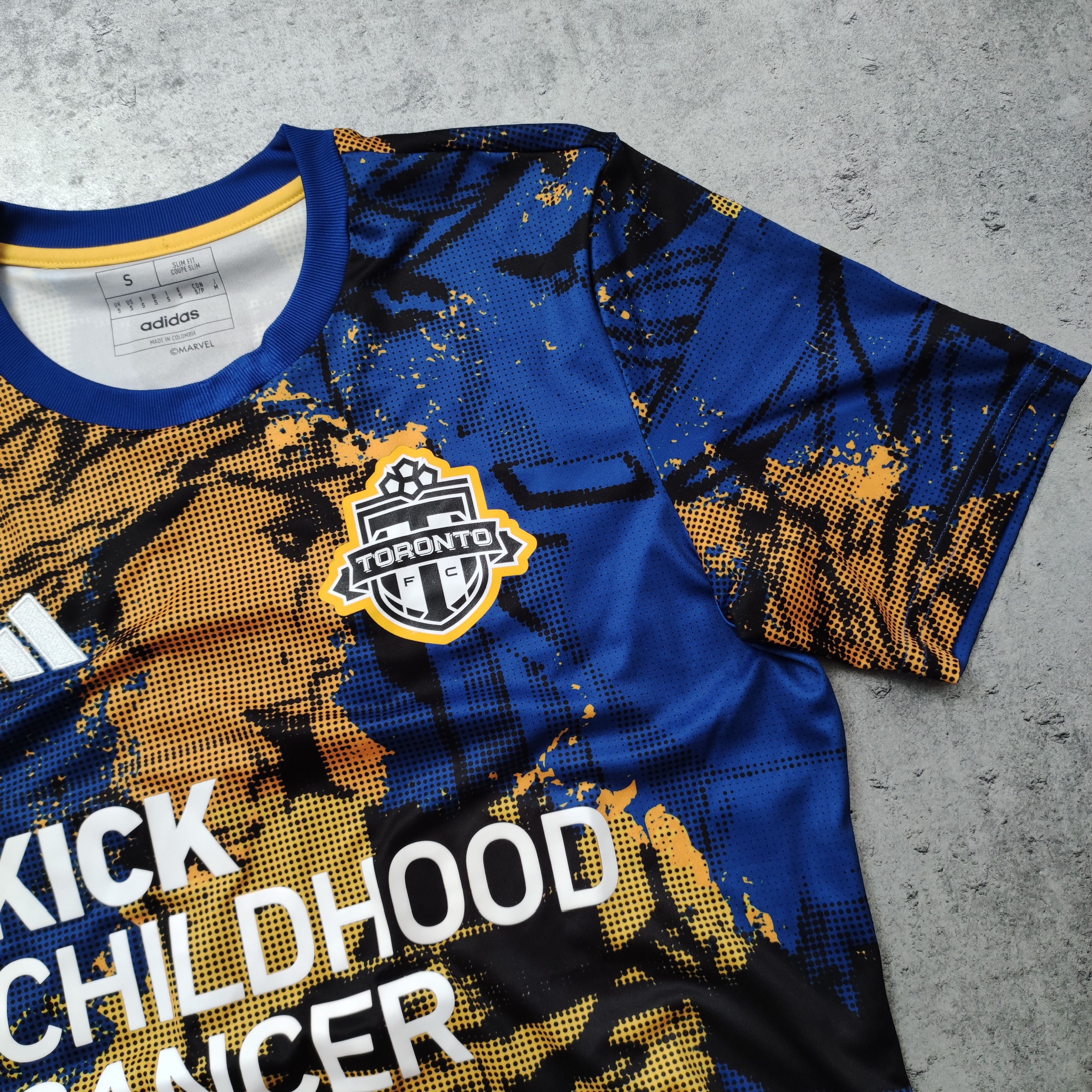 Adidas × Marvel Comics RARE Football Adidas x Toronto FC x Marvel Limited Jersey Size US S / EU 44-46 / 1 - 4 Thumbnail