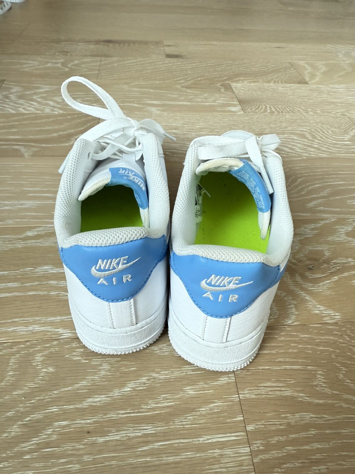 Nike Carolina Blue Nike Air Force 1 ‘07 Low Next Nature Size US 9 / IT 39 - 4 Thumbnail