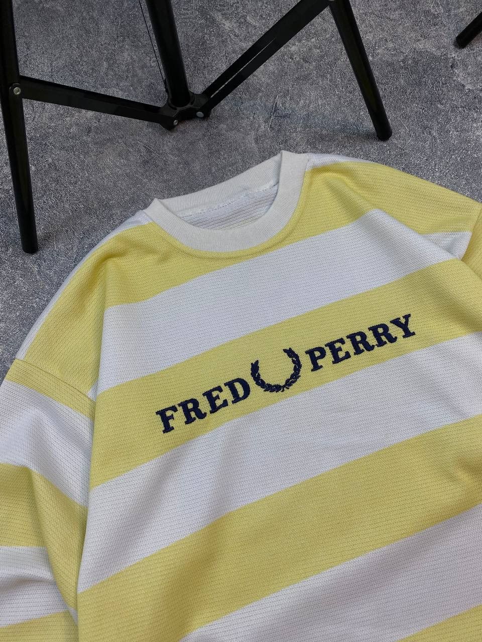 Fred Perry × Vintage Vintage Fred Perry sweater big logo sweatshirt Size US M / EU 48-50 / 2 - 5 Thumbnail