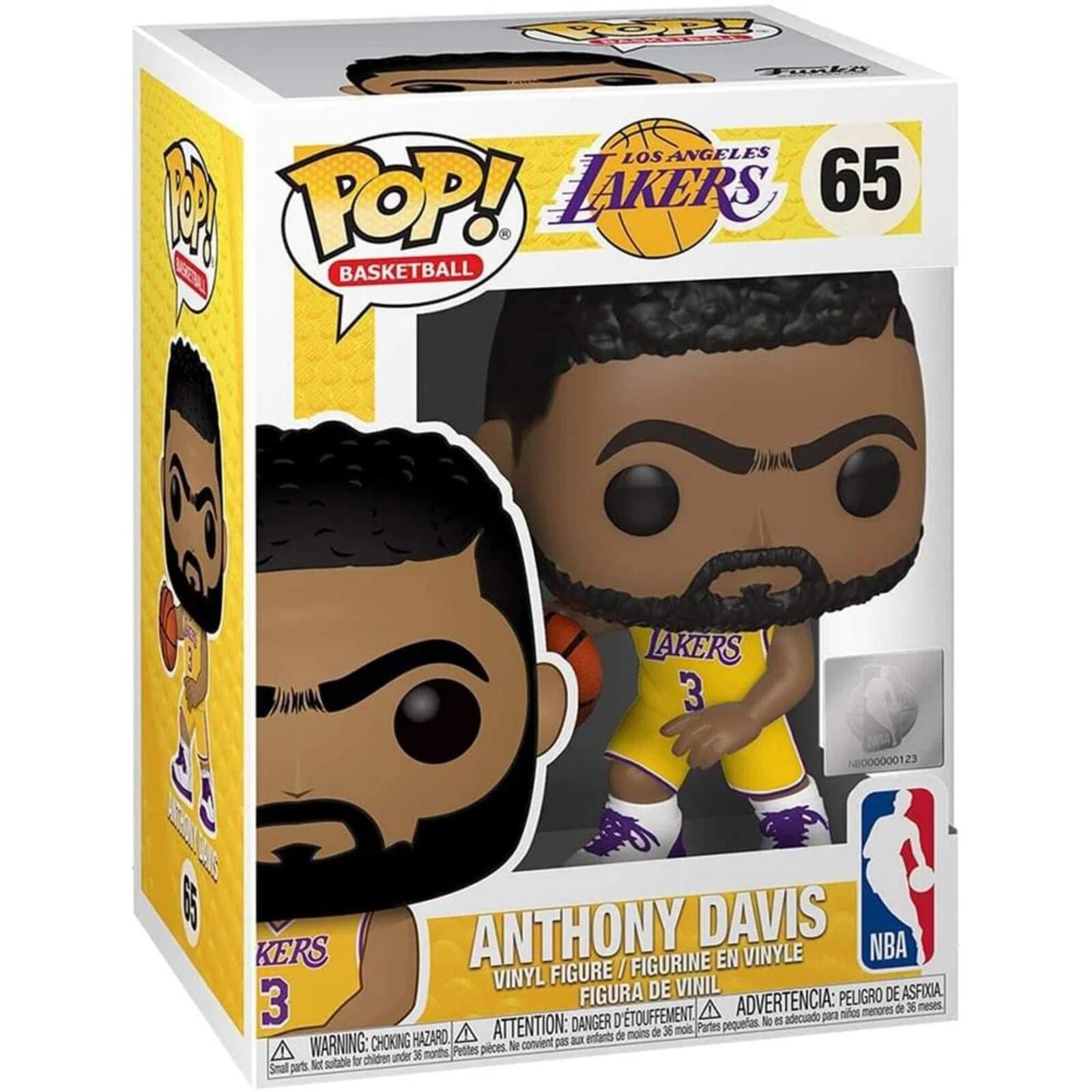 Other NBA Lakers Anthony Davis Funko Pop! #65 Size ONE SIZE - 1 Preview