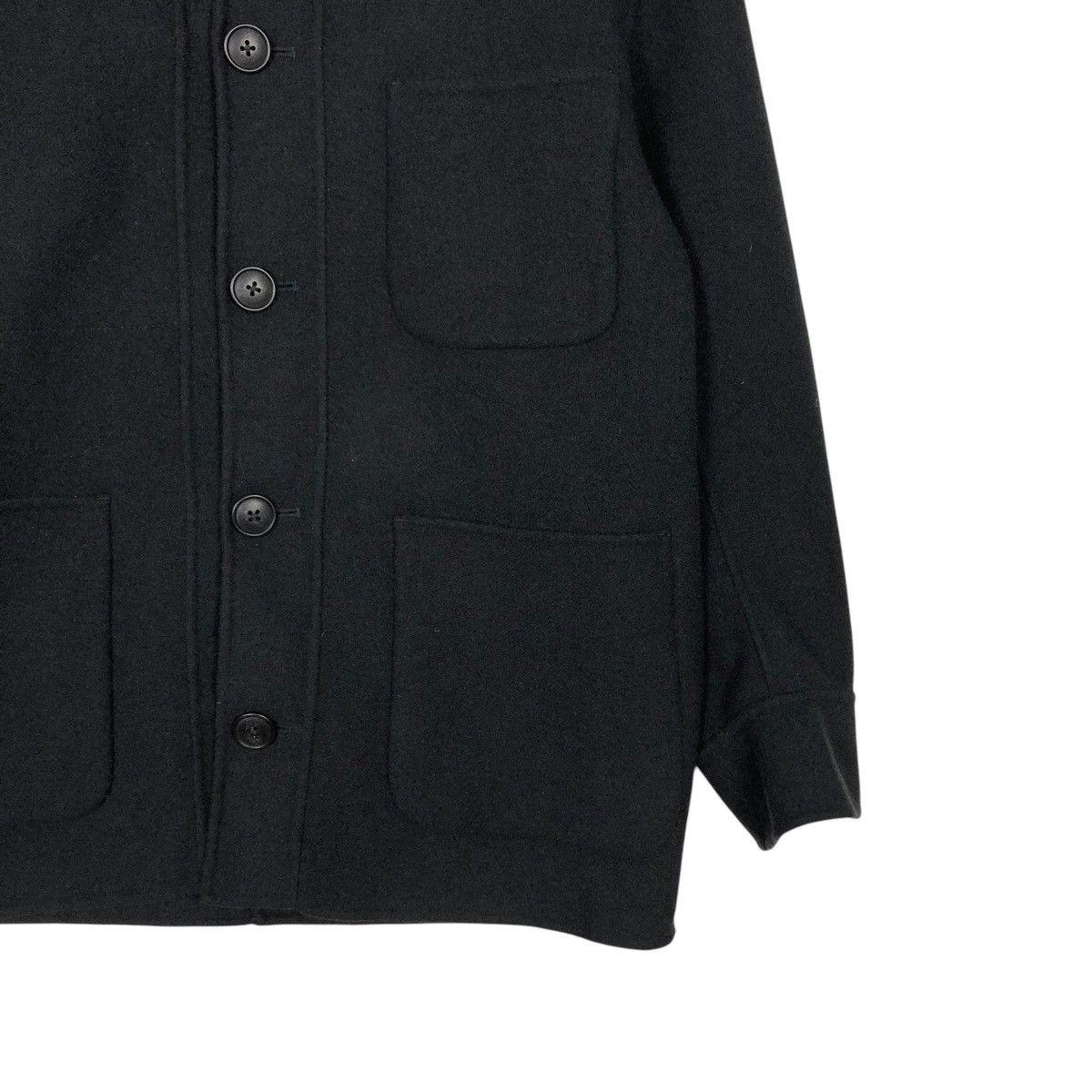 Jil Sander 🔥VINTAGE CHORE JACKET RICH BLACK J+ JILL SANDER UNIQLO Size US XS / EU 42 / 0 - 7 Thumbnail