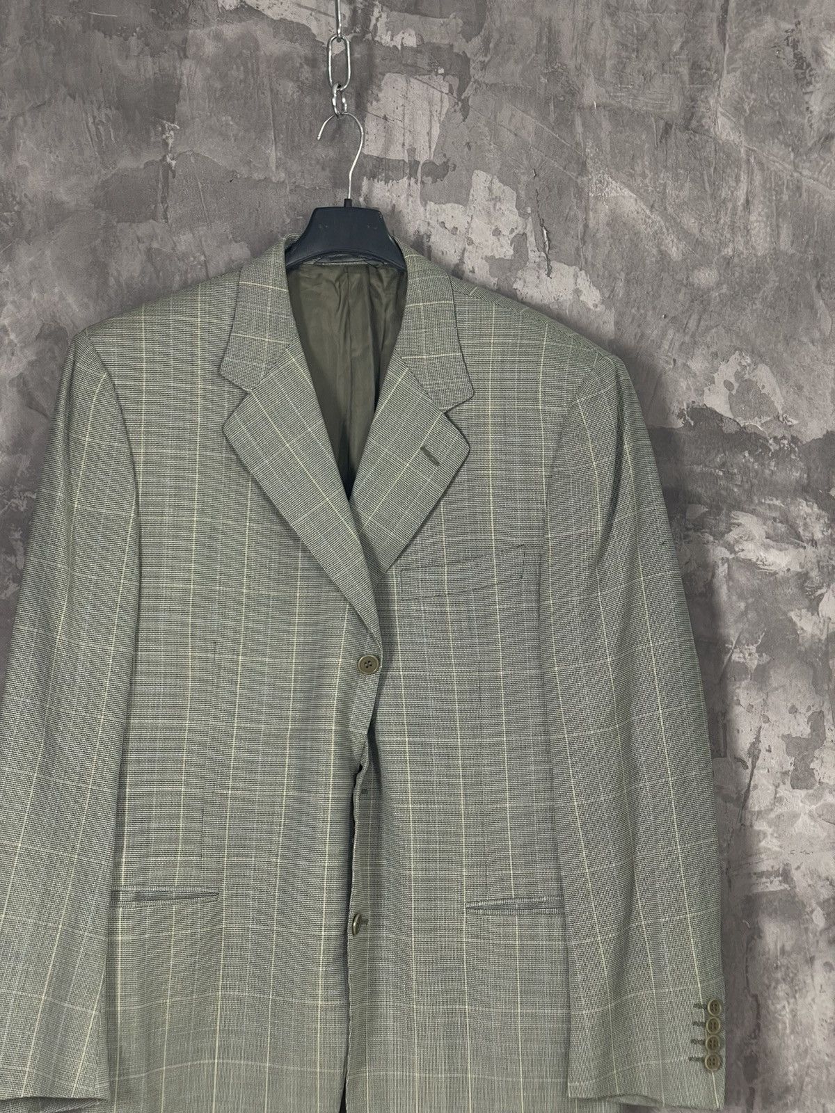 Canali Canali Vintage Luxury Italian Blazer Jacket Size 52R - 4 Thumbnail