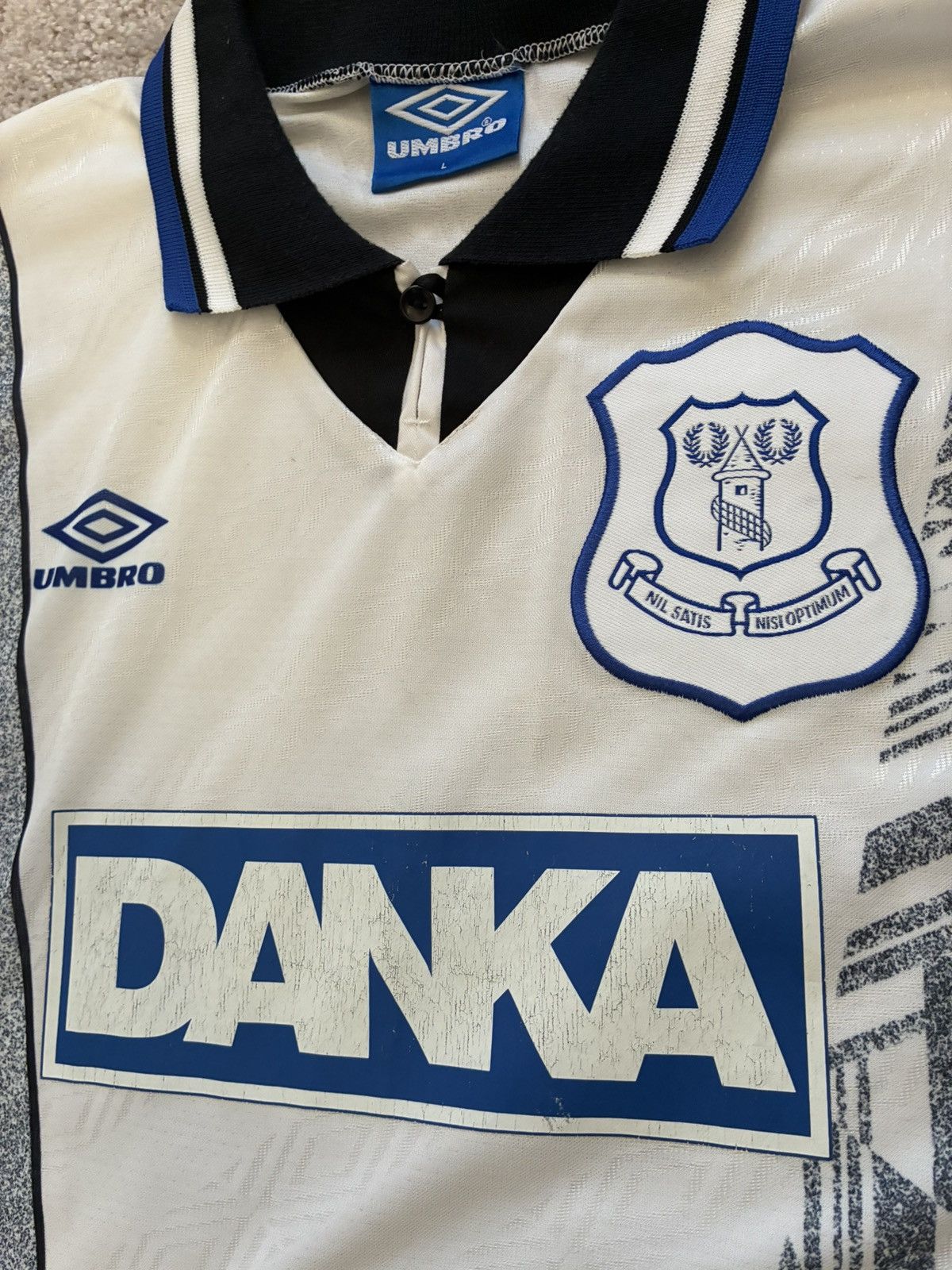 Umbro 1995/1996 Everton Away kit Size US L / EU 52-54 / 3 - 3 Thumbnail
