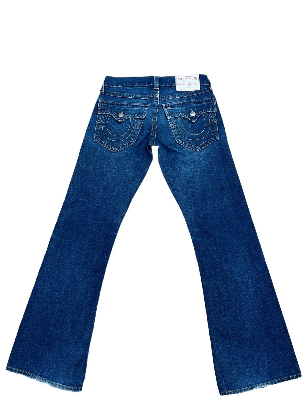 True Religion Vintage 2000s True Religion Billy Denim Flare Jeans Size US 30 / EU 46 - 2 Thumbnail
