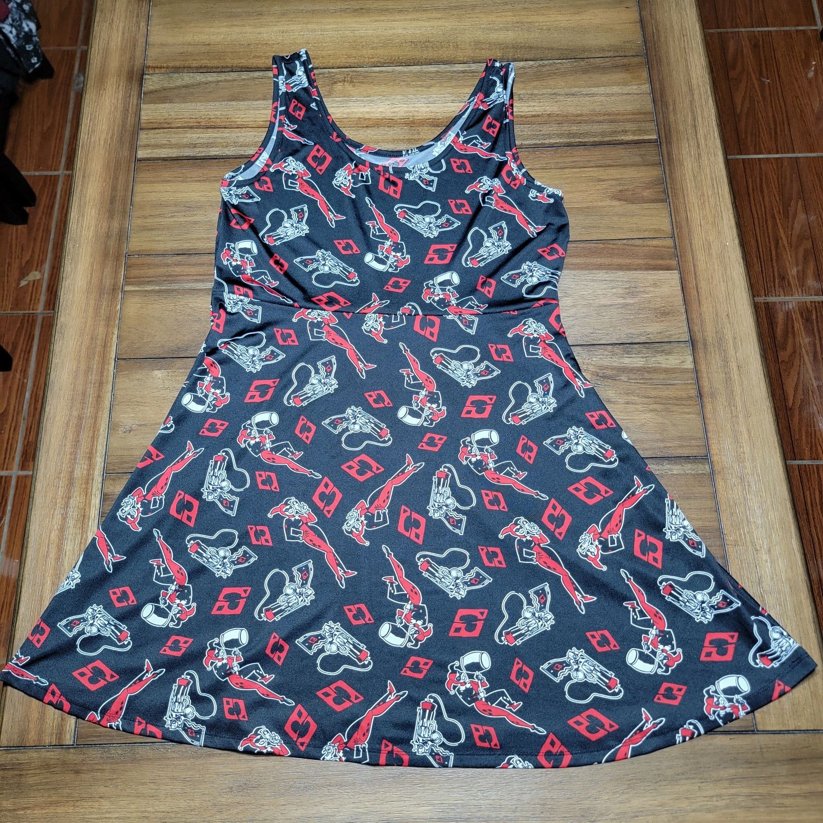 Other DC Comics Originals Classic Harley Quinn Dress - Junior XL Size XL / US 12-14 / IT 48-50 - 1 Thumbnail