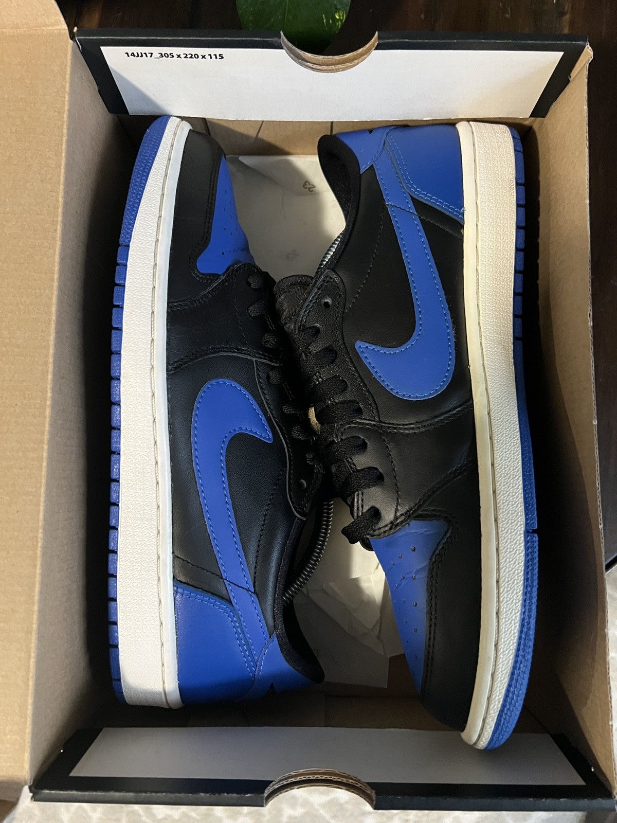 Jordan Brand × Nike Jordan 1 Low - Royal (2015) Size US 10 / EU 43 - 1 Thumbnail