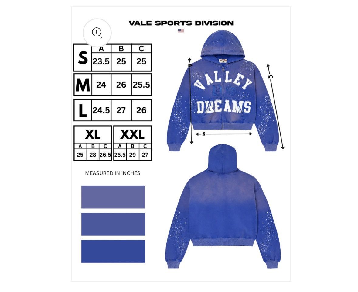 Vale Vale Sapphire Classico Zip Up Size US M / EU 48-50 / 2 - 5 Thumbnail