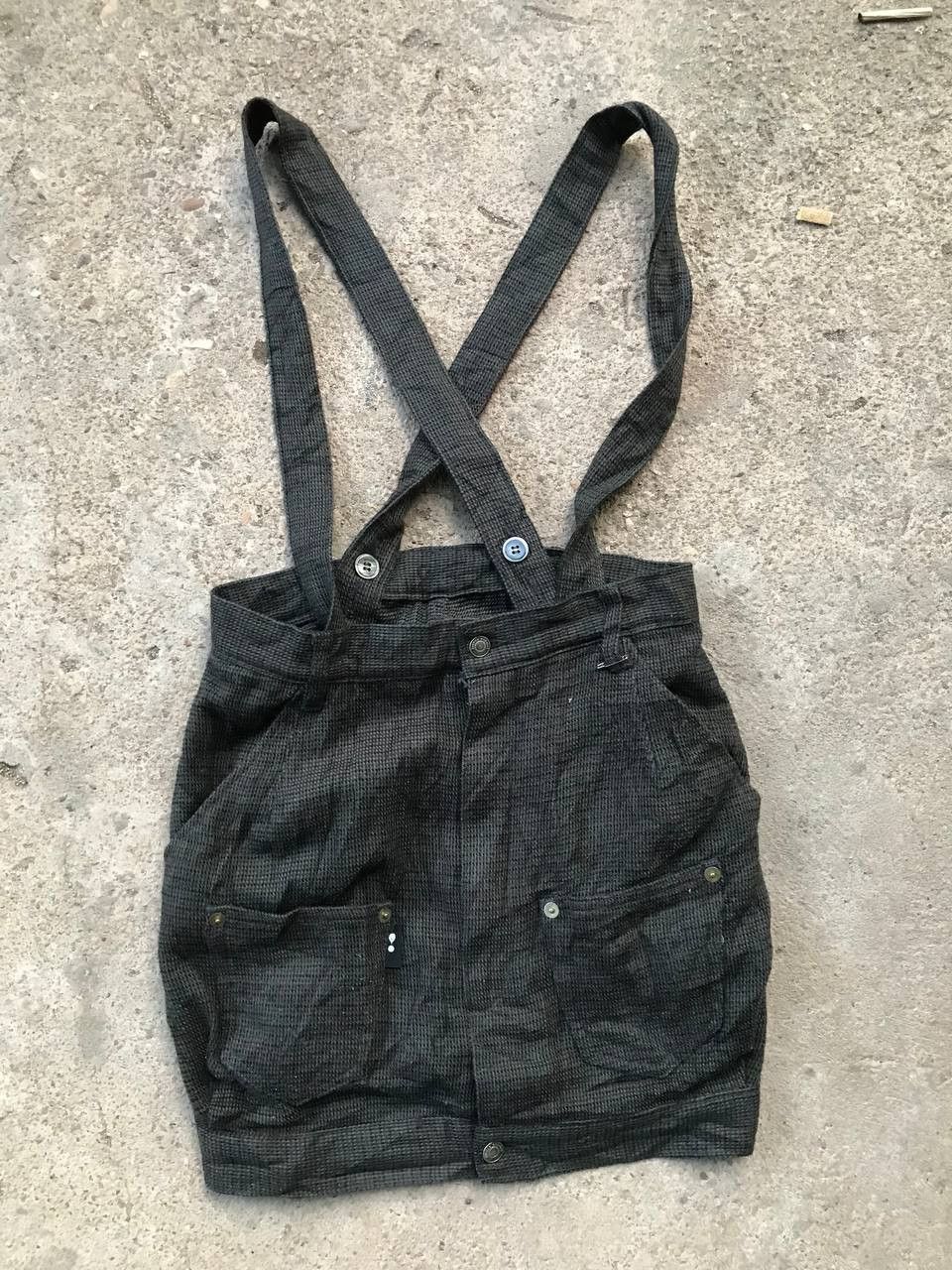 Issey Miyake × mercibeaucoup Merci beaucoup Suspender Skirt issey miyake Size 30" / US 8 / IT 44 - 1 Thumbnail