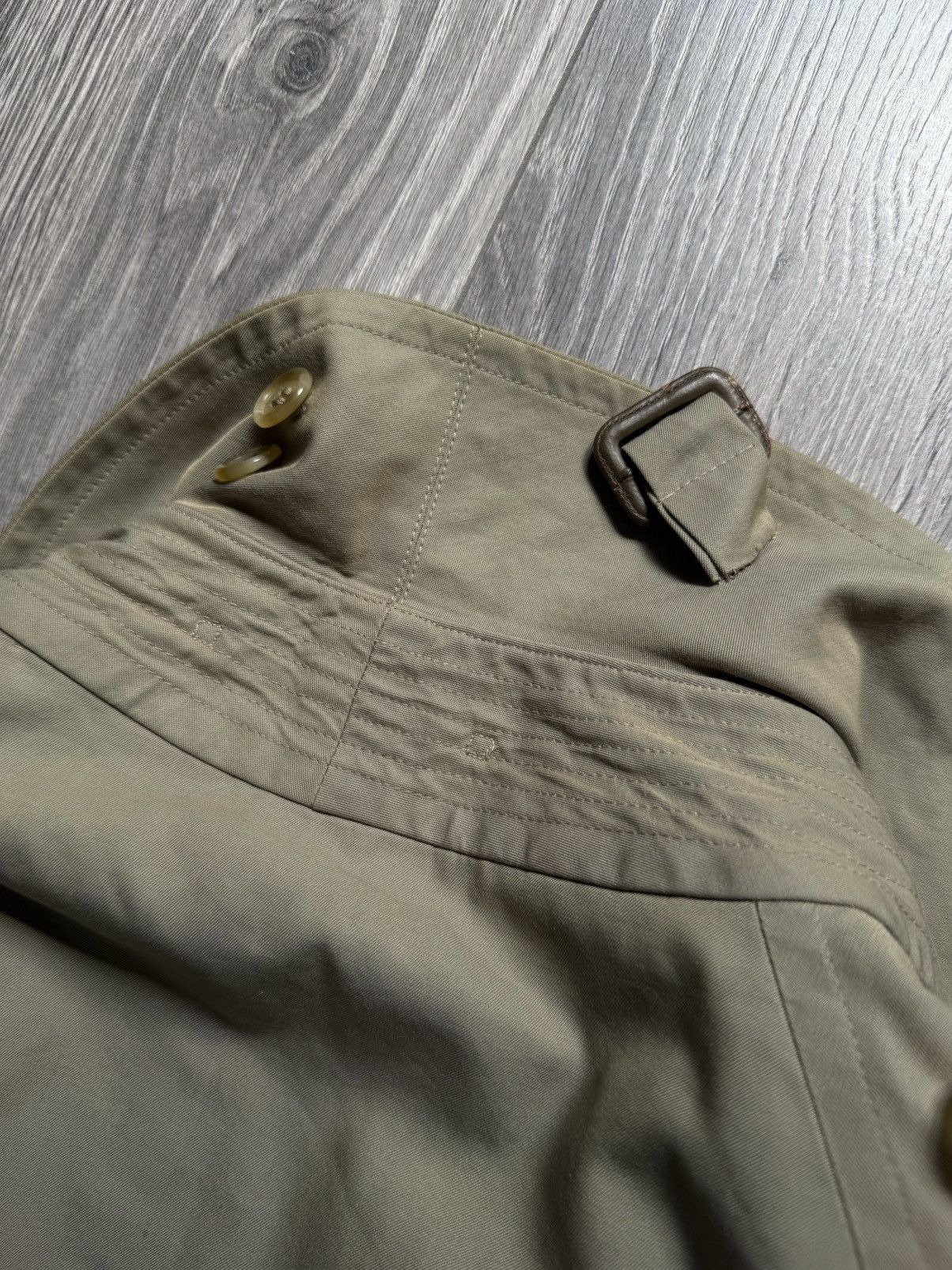 Burberry Burberrys’ Prorsum Ladage&Oelke Double-Brested TrenchCoat 56 Size US XL / EU 56 / 4 - 24 Thumbnail