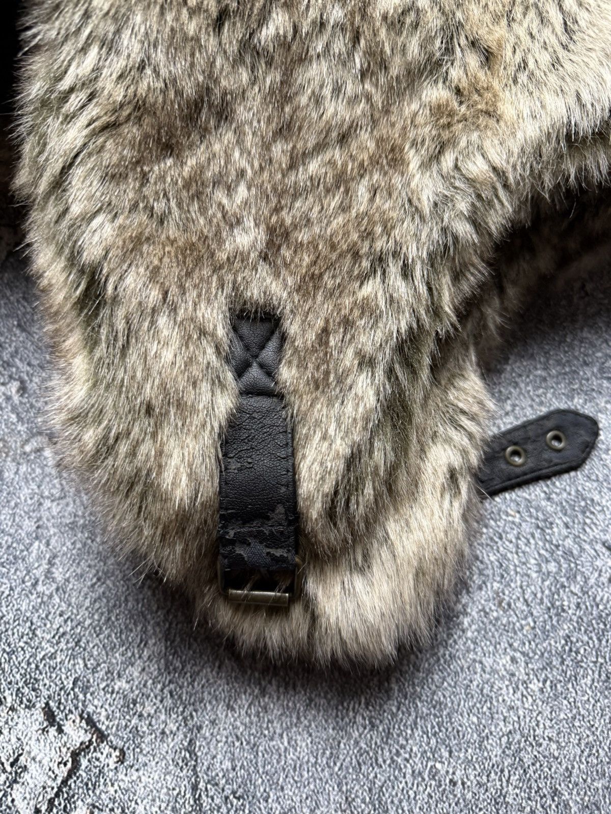 Other Y2K Faux Fur Ushanka Vintage Fuzzy Warm Trapper Hat Size ONE SIZE - 6 Thumbnail