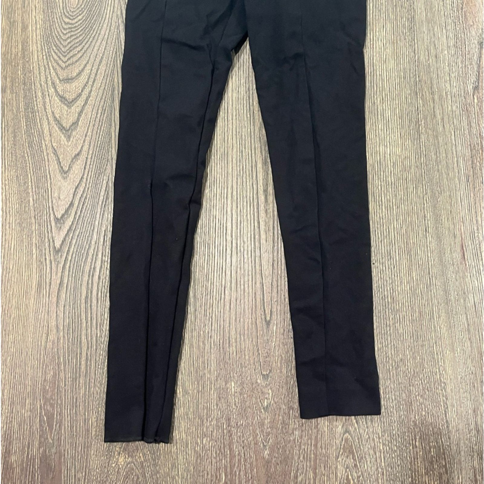 H&M H&M Womens High Rise Pants Pockets Elastic Waistband Size 2 Size 26" / US 2 / IT 38 - 2 Thumbnail