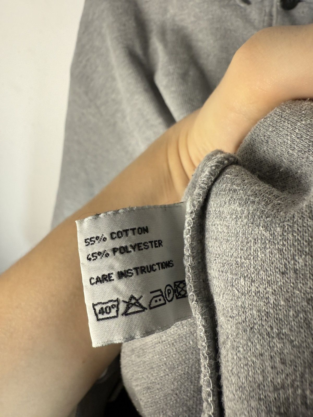 Yves Saint Laurent 90s YSL Sweatshirt 1/4 Grey Vintage Sweater Quarter Zip Size US M / EU 48-50 / 2 - 8 Thumbnail
