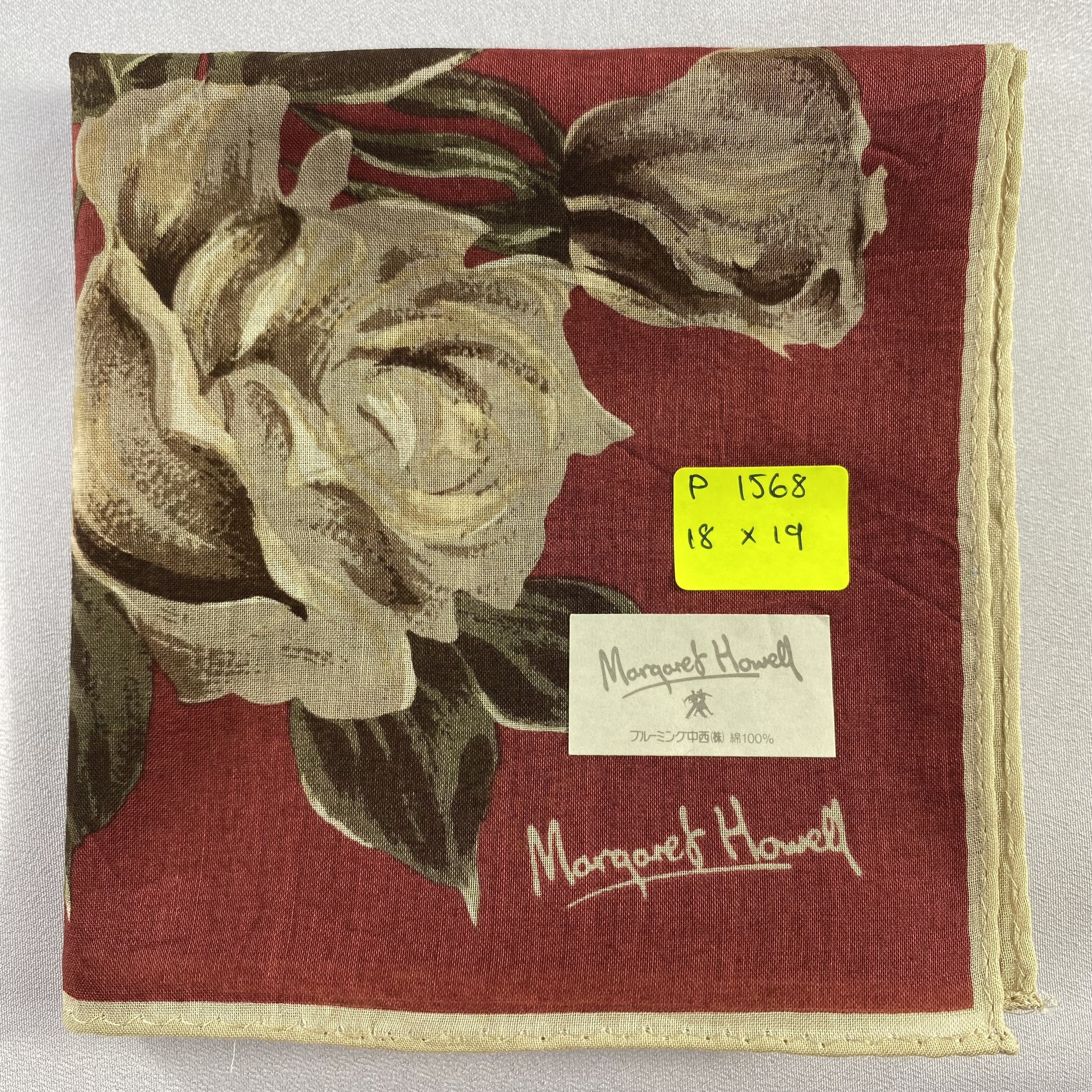 Margaret Howell × Vintage Margaret Howell Bandana/ Handkerchief / Neckerchief-P1568 Size ONE SIZE - 5 Thumbnail
