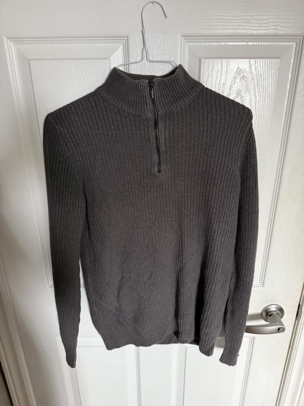 Other Mark Law Grey Knit Longsleeve Turtleneck Size US M / EU 48-50 / 2 - 1 Thumbnail