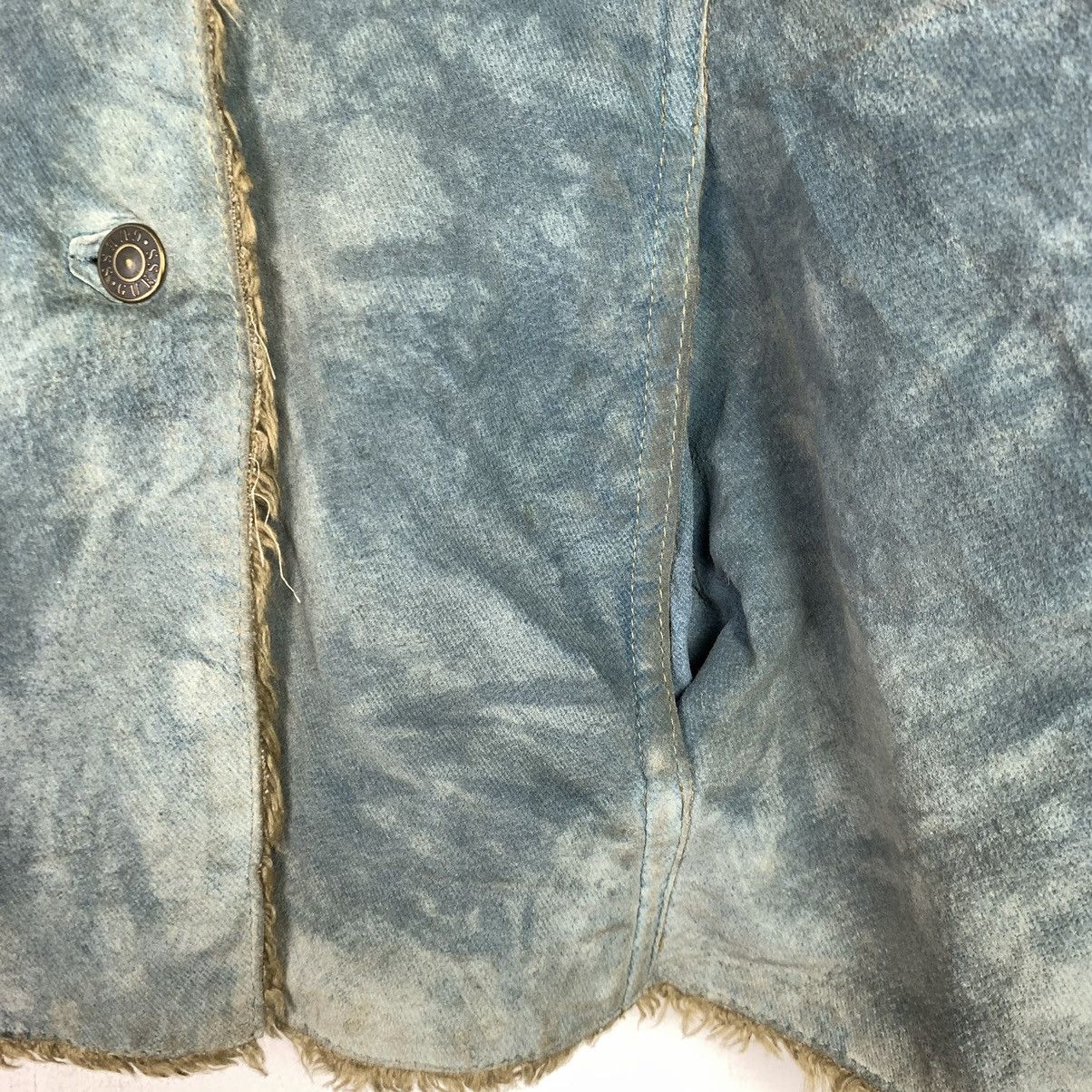 Guess × Vintage Vintage Guess Blue Sherpa Jacket Size US M / EU 48-50 / 2 - 9 Thumbnail