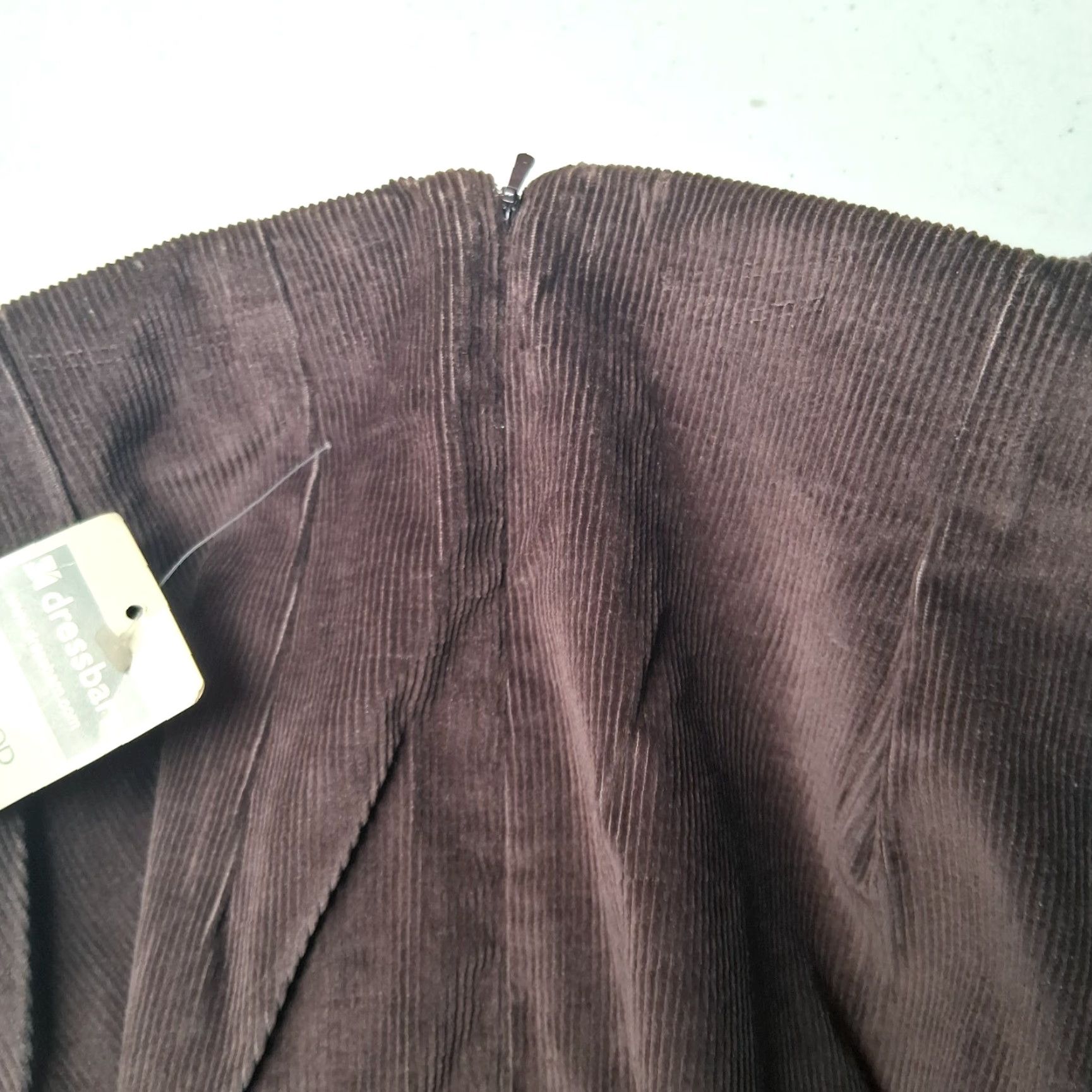 Vintage VINTAGE Dressbarn Corduroy Hollywood Pants Women 10 Brown Stretch Elastic Read Size 32" / US 10 / IT 46 - 7 Thumbnail