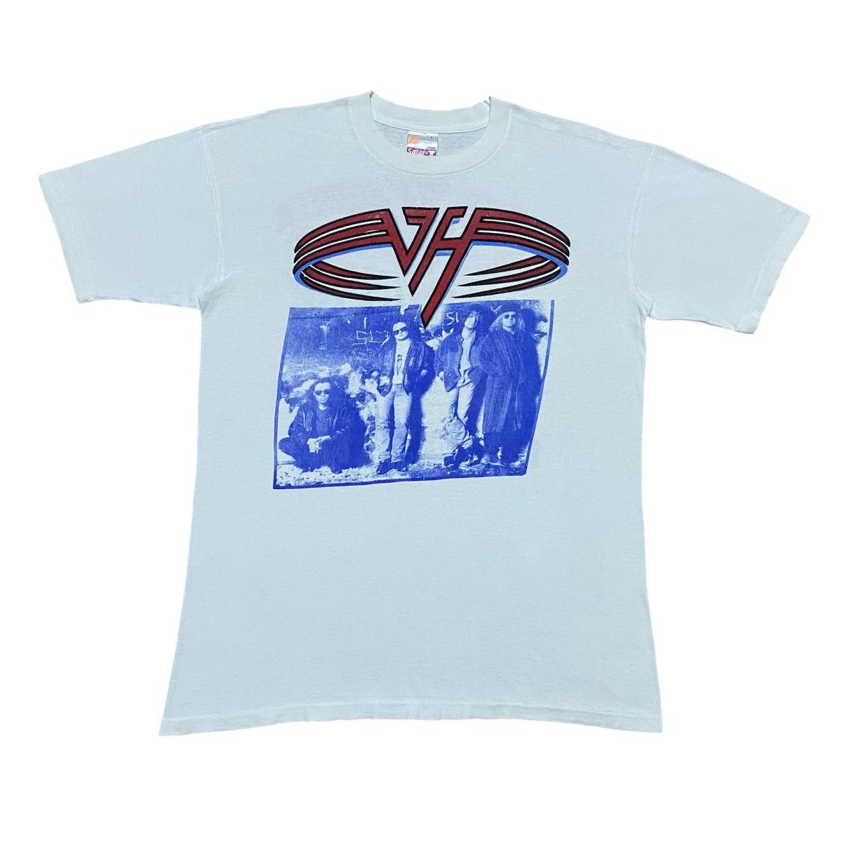 Band Tees × Vintage Rare‼️🔥Vintage Van Halen Line Up World Tour '93 T-Shirt Size US L / EU 52-54 / 3 - 1 Thumbnail