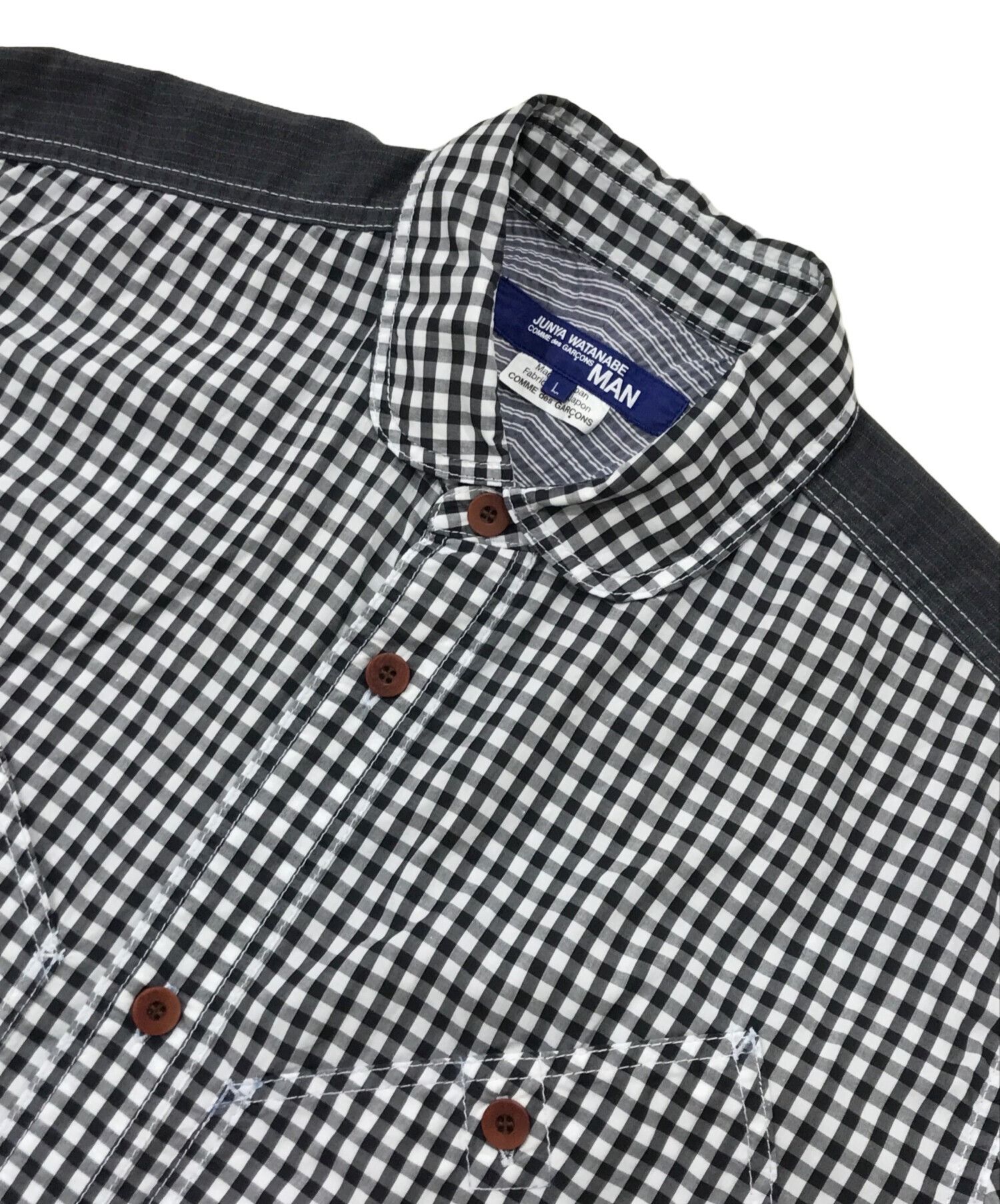 Junya Watanabe Checkered Shirt Size US L / EU 52-54 / 3 - 3 Thumbnail