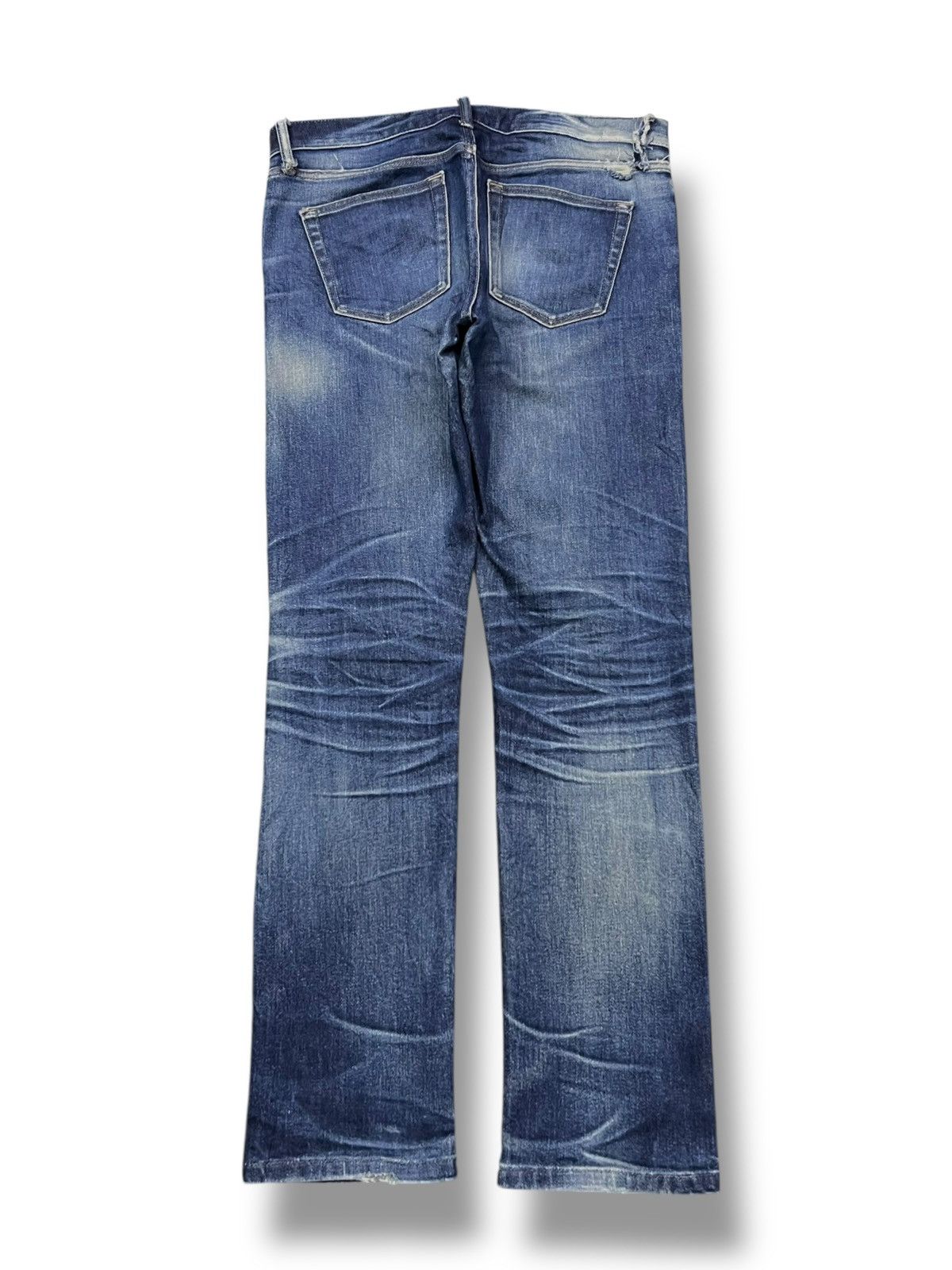 Uniqlo Vintage Uniqlo Selvedge Denim Japan - Faded Rusty Wash Jeans Size US 34 / EU 50 - 3 Thumbnail