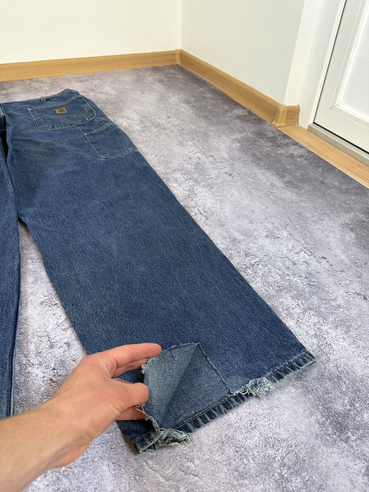 Carhartt Vintage Carhartt USA Cargo Carpenter Baggy Work Pants Jeans Size US 40 / EU 56 - 4 Thumbnail