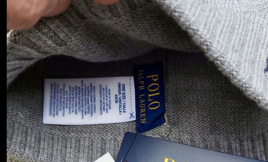 Polo Ralph Lauren × Ralph Lauren Ralph Lauren Cable Knit Beanie Size ONE SIZE - 4 Thumbnail