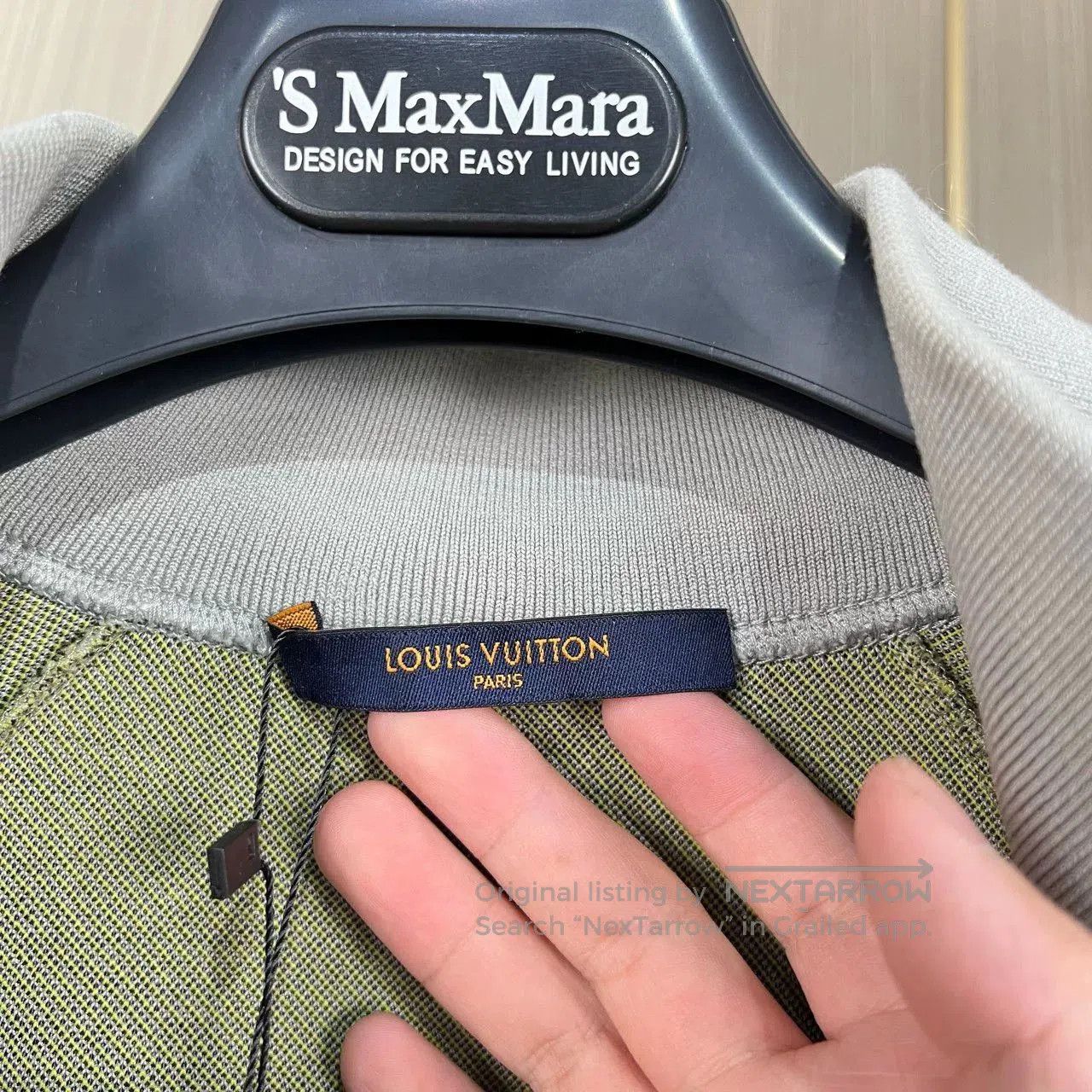 Louis Vuitton louis vuitton gray half-zip sweatshirt with embroidery. Size US M / EU 48-50 / 2 - 7 Thumbnail