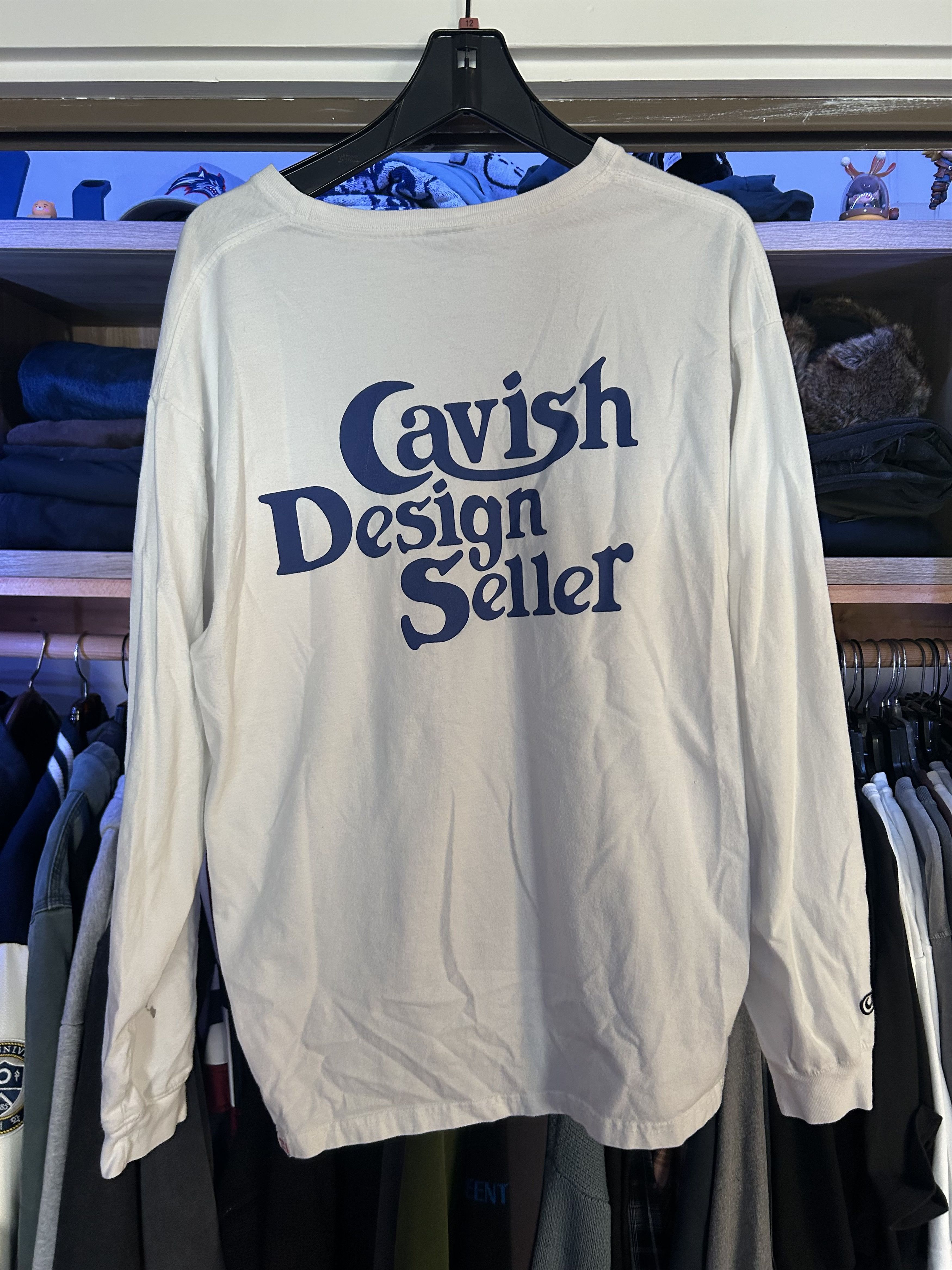 Vintage Cavish Design Seller Long Sleeve T Size US L / EU 52-54 / 3 - 1 Thumbnail