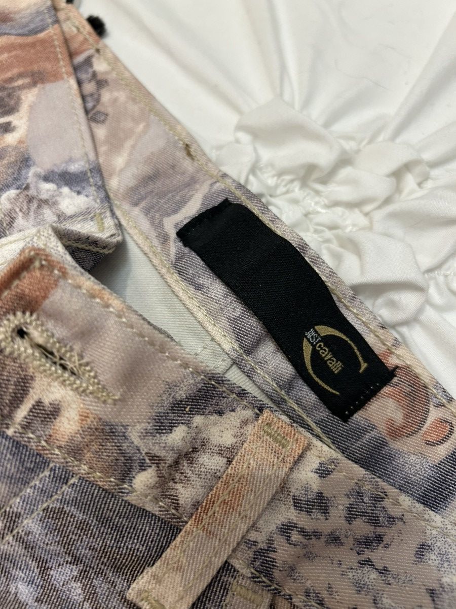 Just Cavalli Just Cavalli Vintage Printed Jeans New With Tags Size 28" / US 6 / IT 42 - 4 Thumbnail