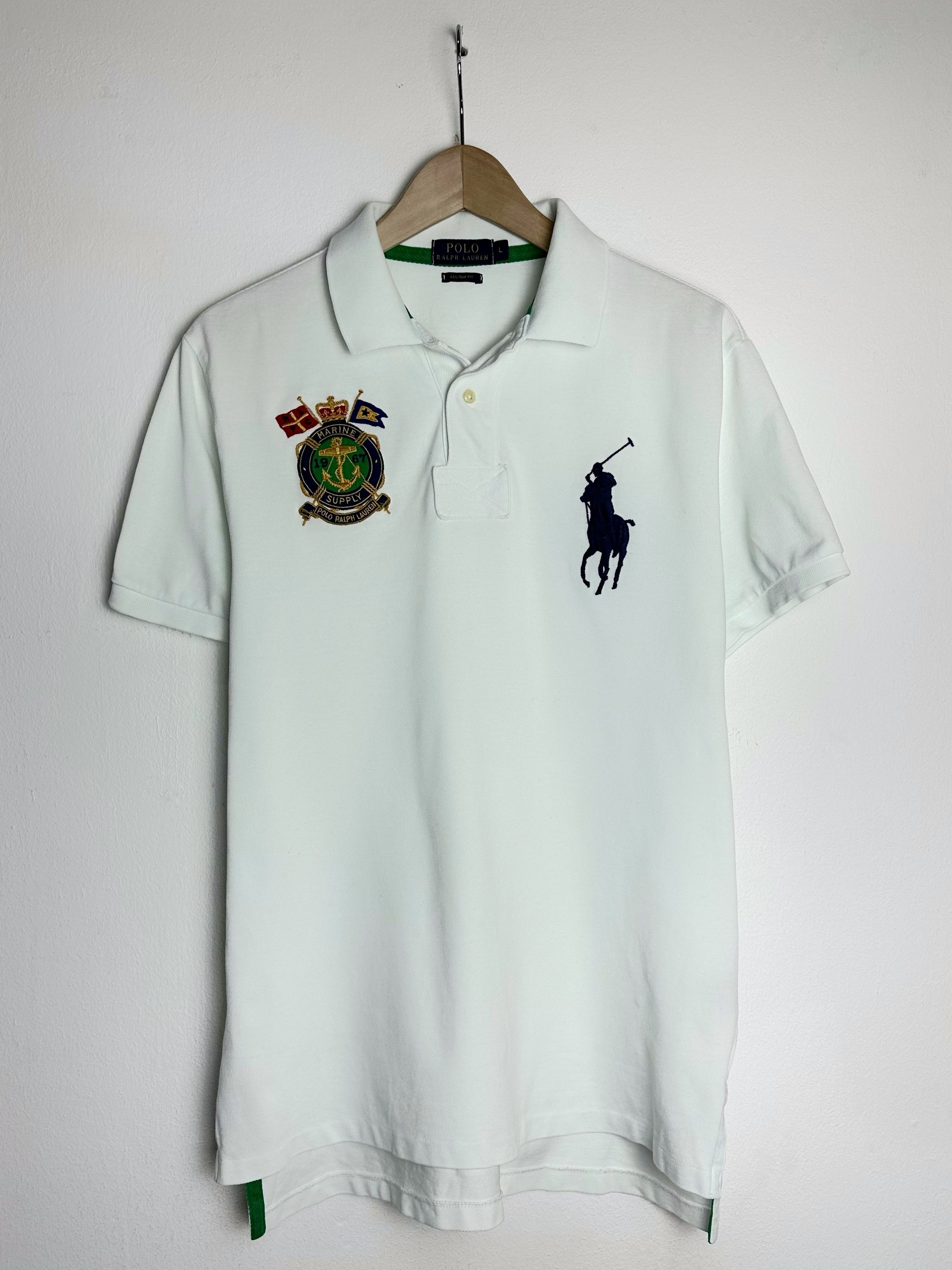 Polo Ralph Lauren × Ralph Lauren × Vintage Polo ralph lauren t-shirt polo rubgy Size US XL / EU 56 / 4 - 1 Thumbnail