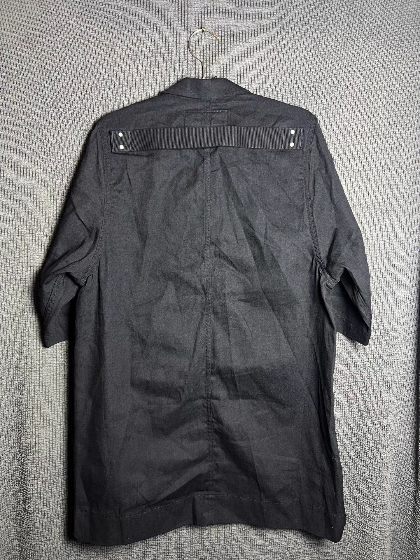 Rick Owens Rick Owens 22SS Magnum Shirt cotton short-sleeve shirt Size US M / EU 48-50 / 2 - 2 Thumbnail