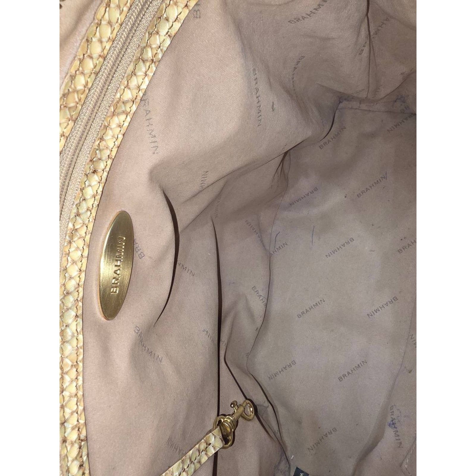 BRAHMIN Brahmin Shoulder bag Hartford Neutral Handbag Bag B000562 Size ONE SIZE - 12 Thumbnail