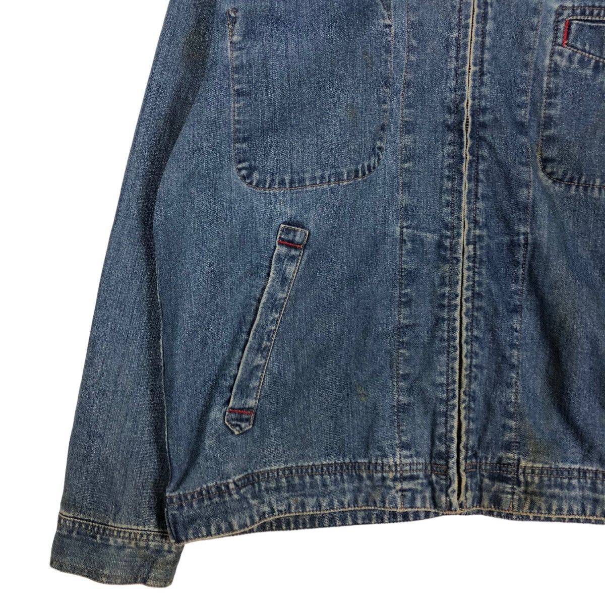 Japanese Brand 🔥Vintage Denim Chore Jacket Converse All Star USA Size US L / EU 52-54 / 3 - 3 Thumbnail