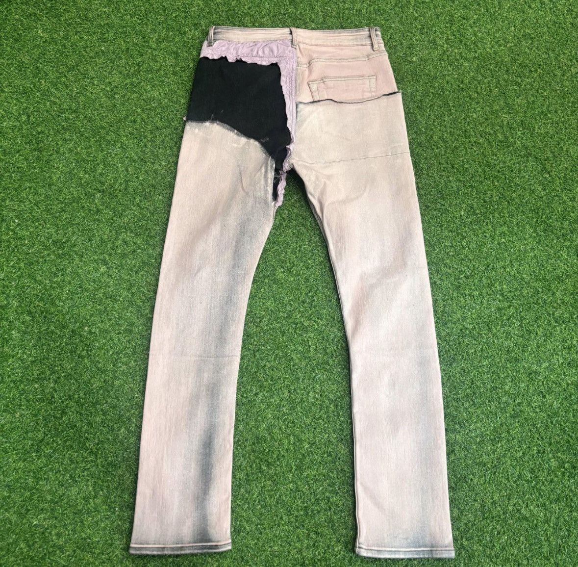 Rick Owens Drkshdw Rick Owens Drkshdw Collage Detroit cut Jeans Size US 30 / EU 46 - 2 Thumbnail
