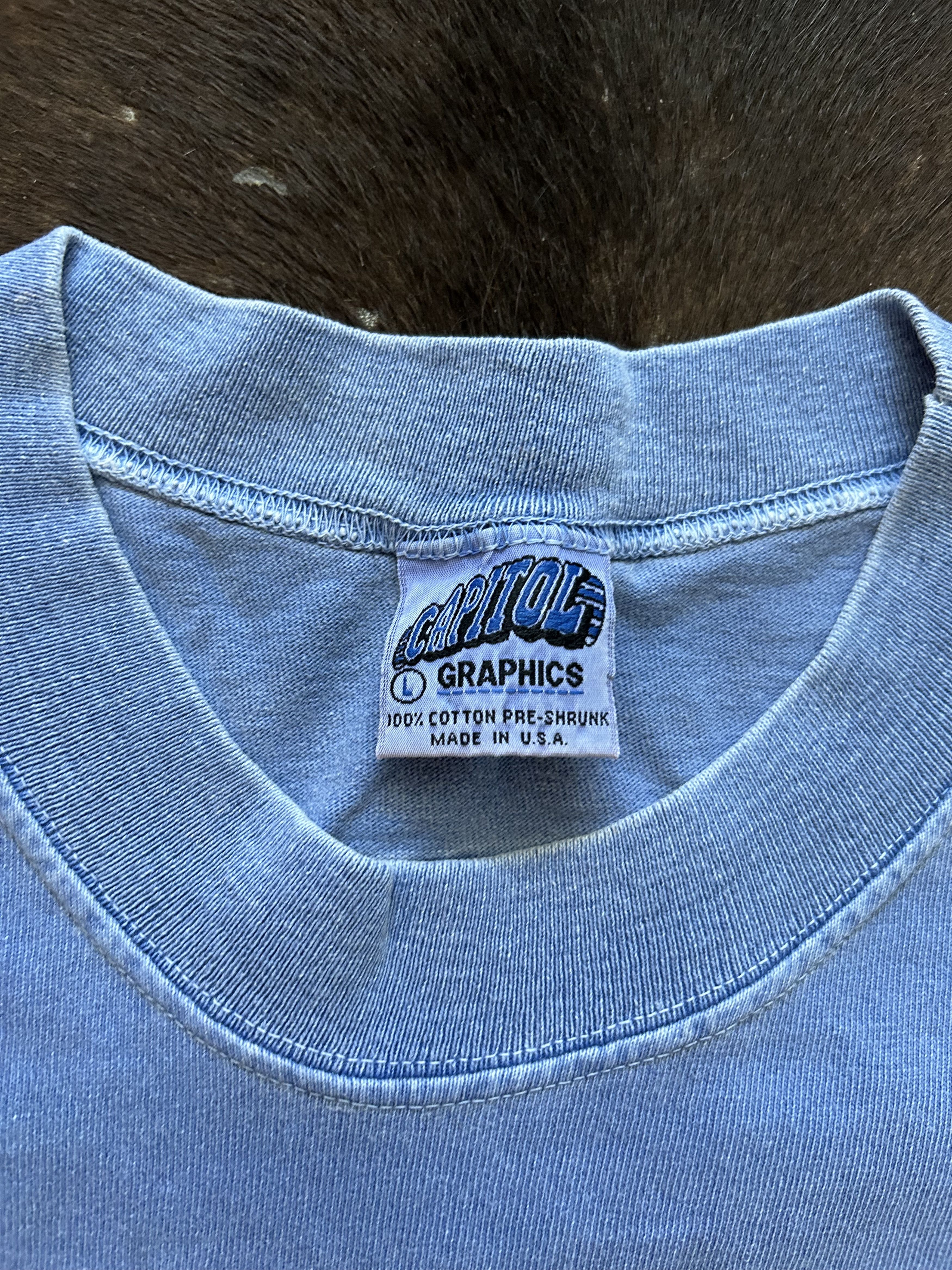 Vintage Vintage single stitch Kentucky Wildcats light blue t shirt Size US XL / EU 56 / 4 - 3 Thumbnail