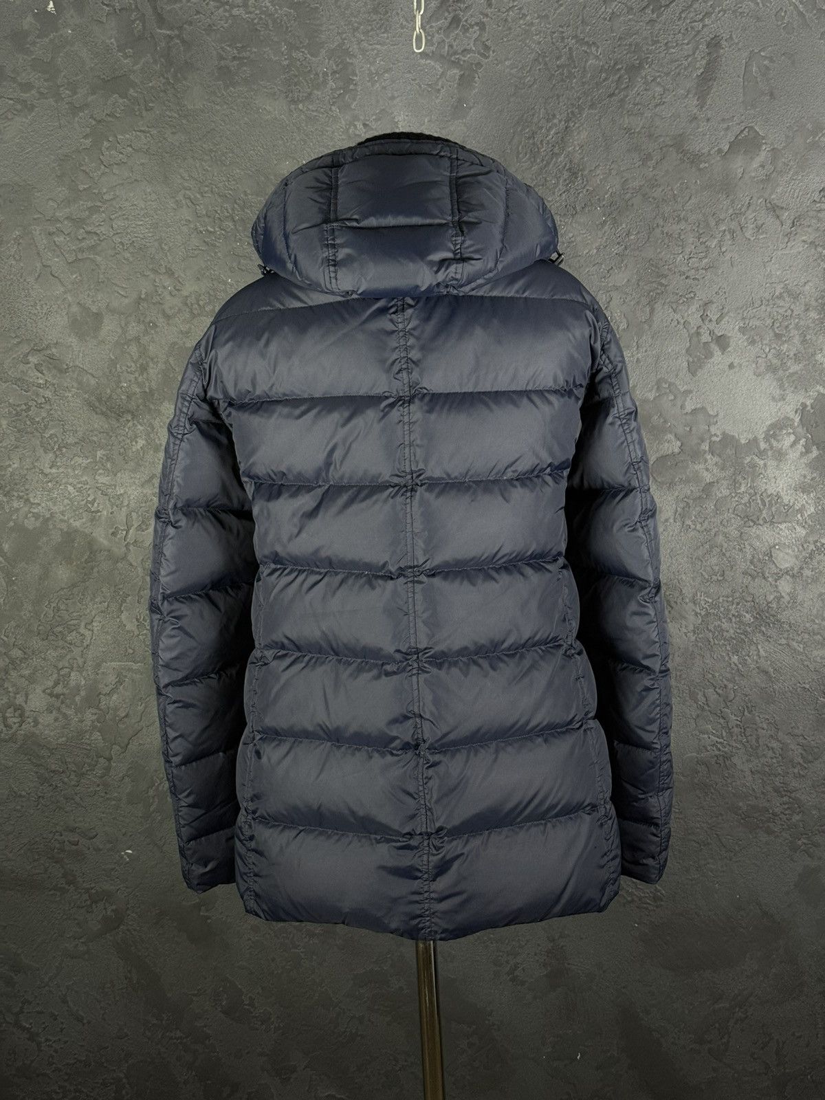 Herno HERNO Mens Polar-Tech Jacket Down Puffer Dark Blue 50 Size US M / EU 48-50 / 2 - 17 Thumbnail
