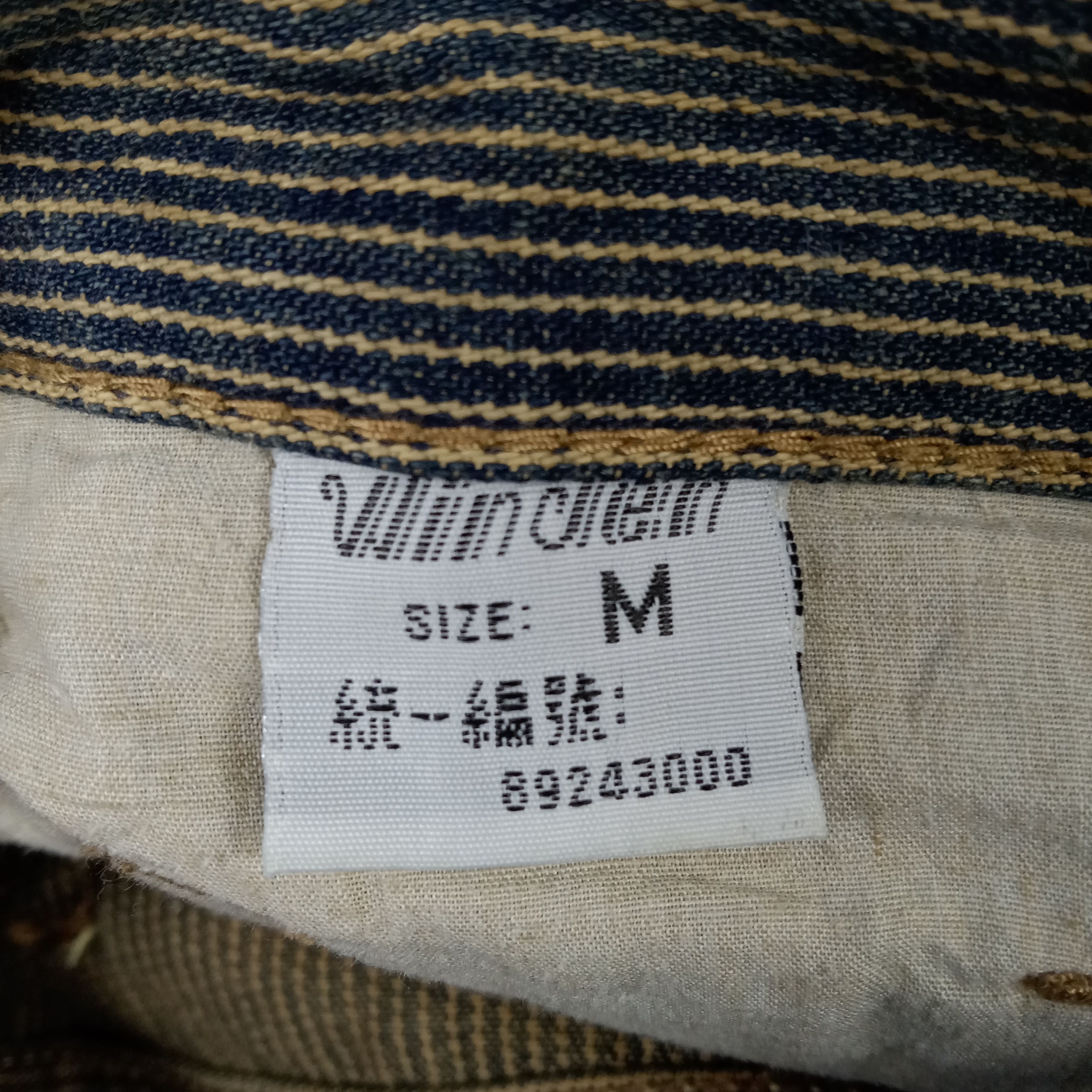 Japanese Brand × Vintage Winden Rare Double Waist Japanese Denim Jeans Size US 30 / EU 46 - 15 Thumbnail
