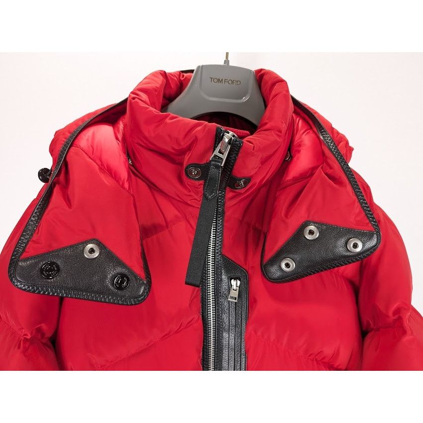 Tom Ford o1rshd1 Puffer Jacket in Candy Red Size US M / EU 48-50 / 2 - 10 Thumbnail
