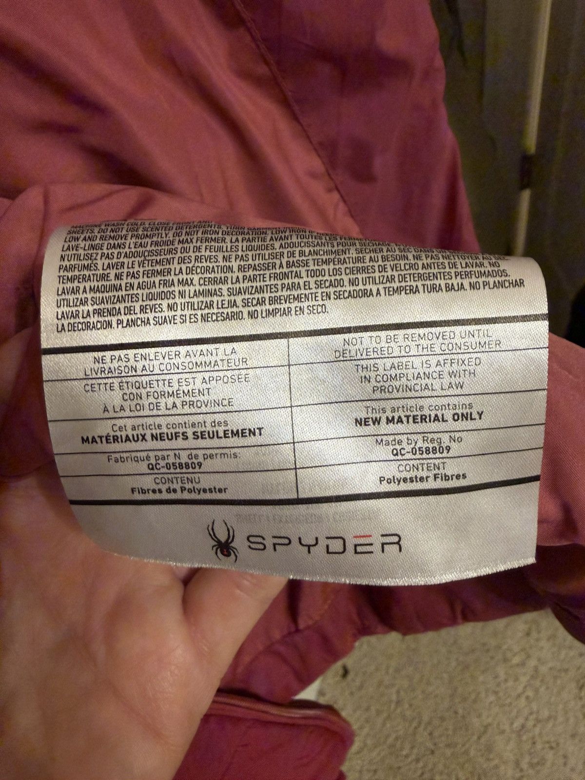 Spyder Spyder Womens Long pink puffer parka coat Size XL / US 12-14 / IT 48-50 - 12 Thumbnail