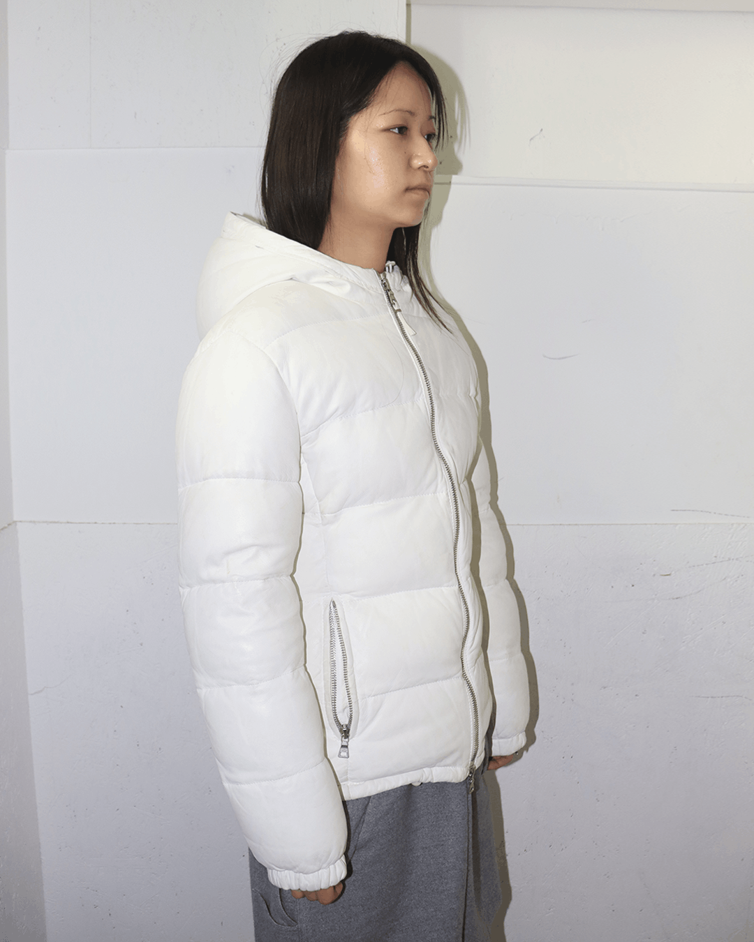 Prada Prada Faux Leather Puffer White Size M / US 6-8 / IT 42-44 - 4 Thumbnail