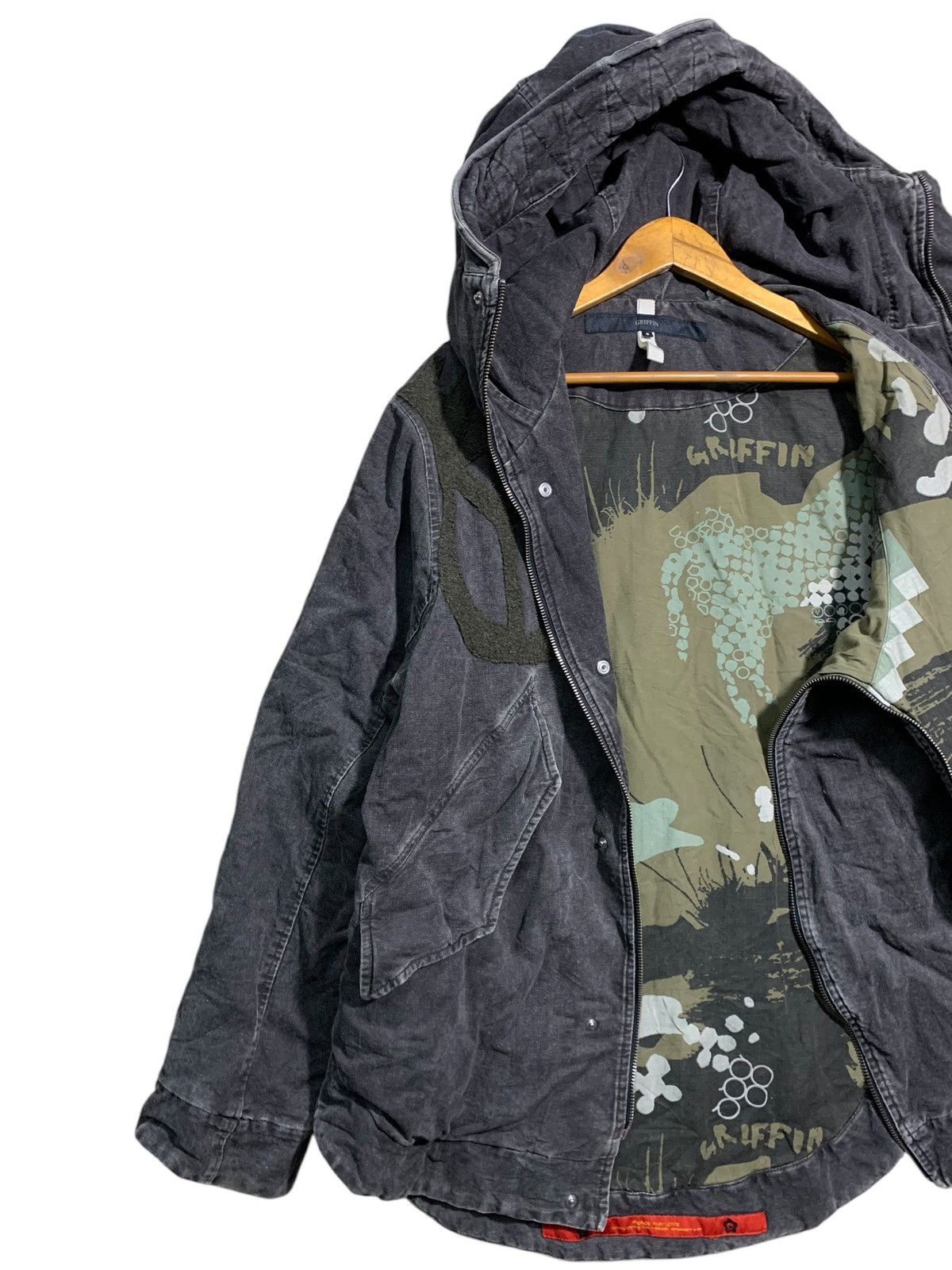 Griffin 🔥GRIFFIN JAPAN CONVICTIBLES ZIPPER HOODIE JACKETS Size US S / EU 44-46 / 1 - 2 Thumbnail